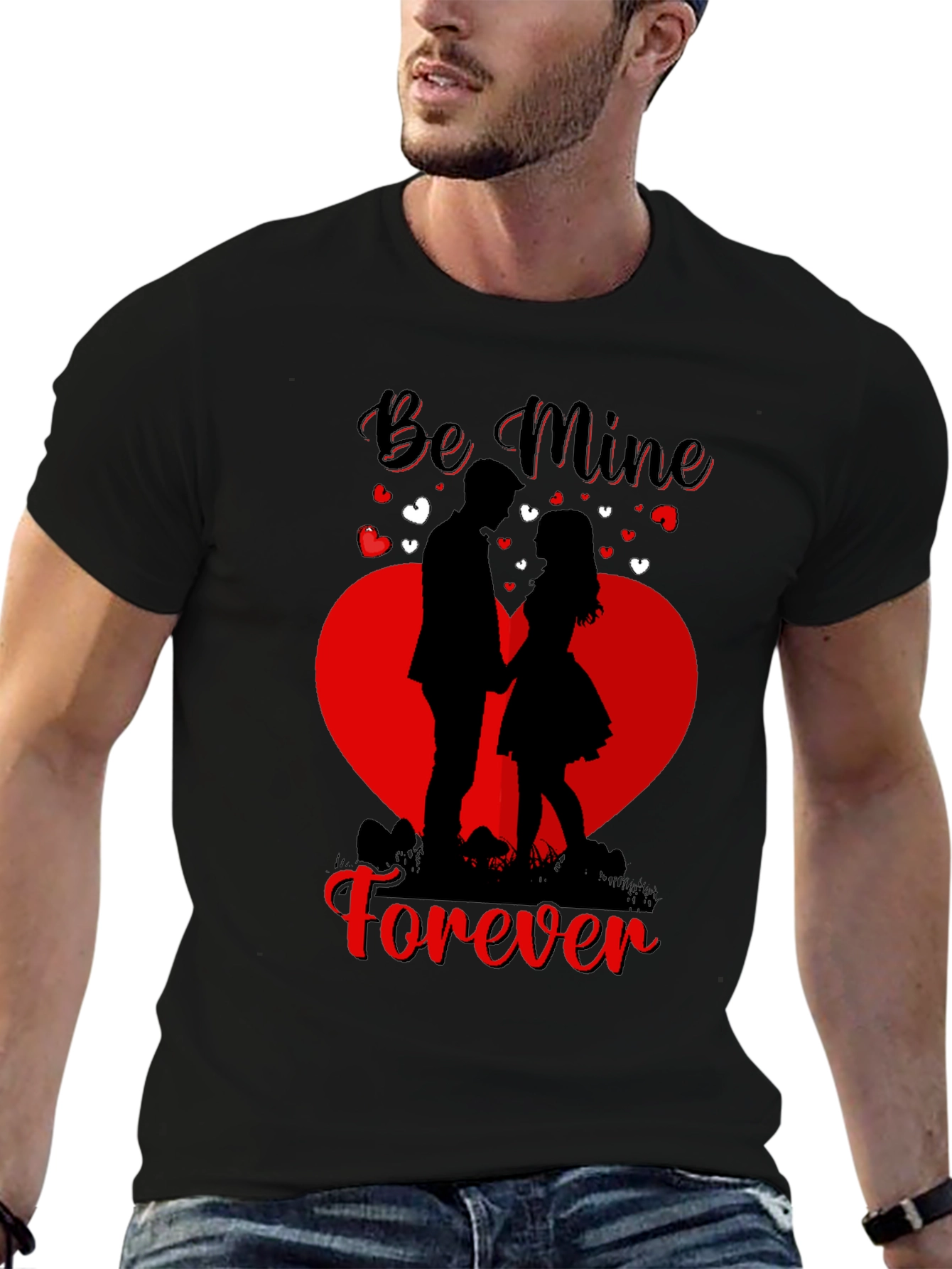 Be Mine Forever Valentines Day T-Shirt