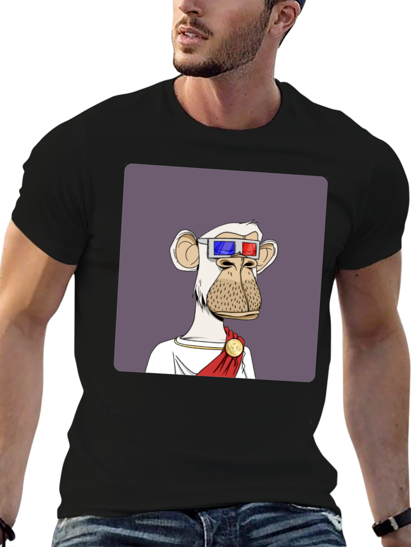 Bored Ape NFT Graphic T-Shirt