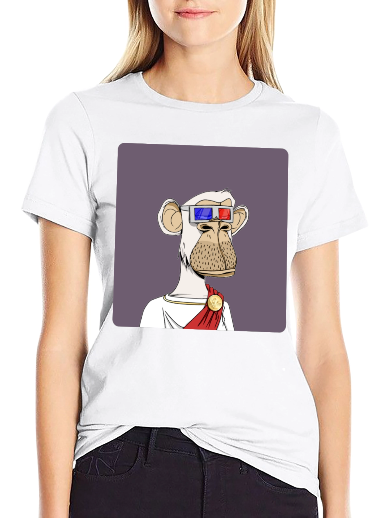 Bored Ape NFT Graphic T-Shirt