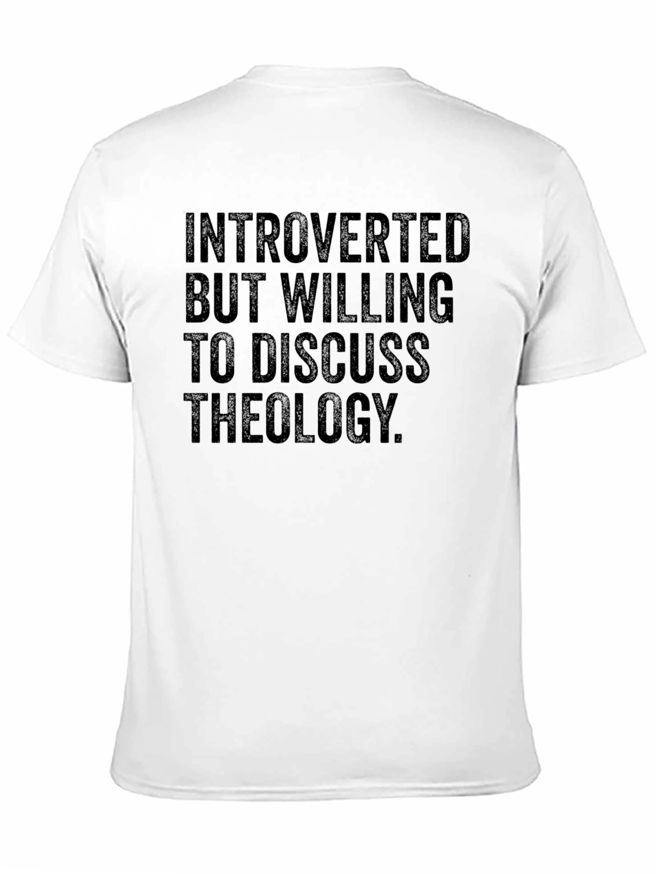 Introverted Theology Discussion T-Shirt