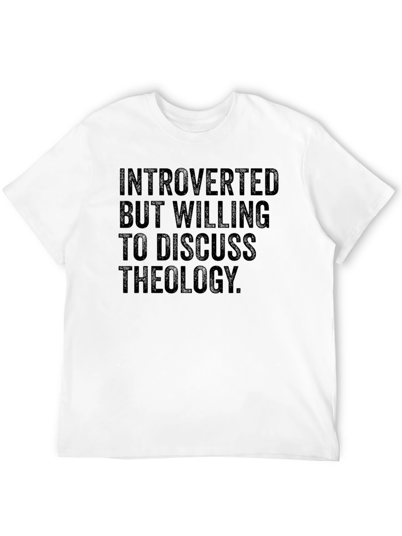 Introverted Theology Discussion T-Shirt