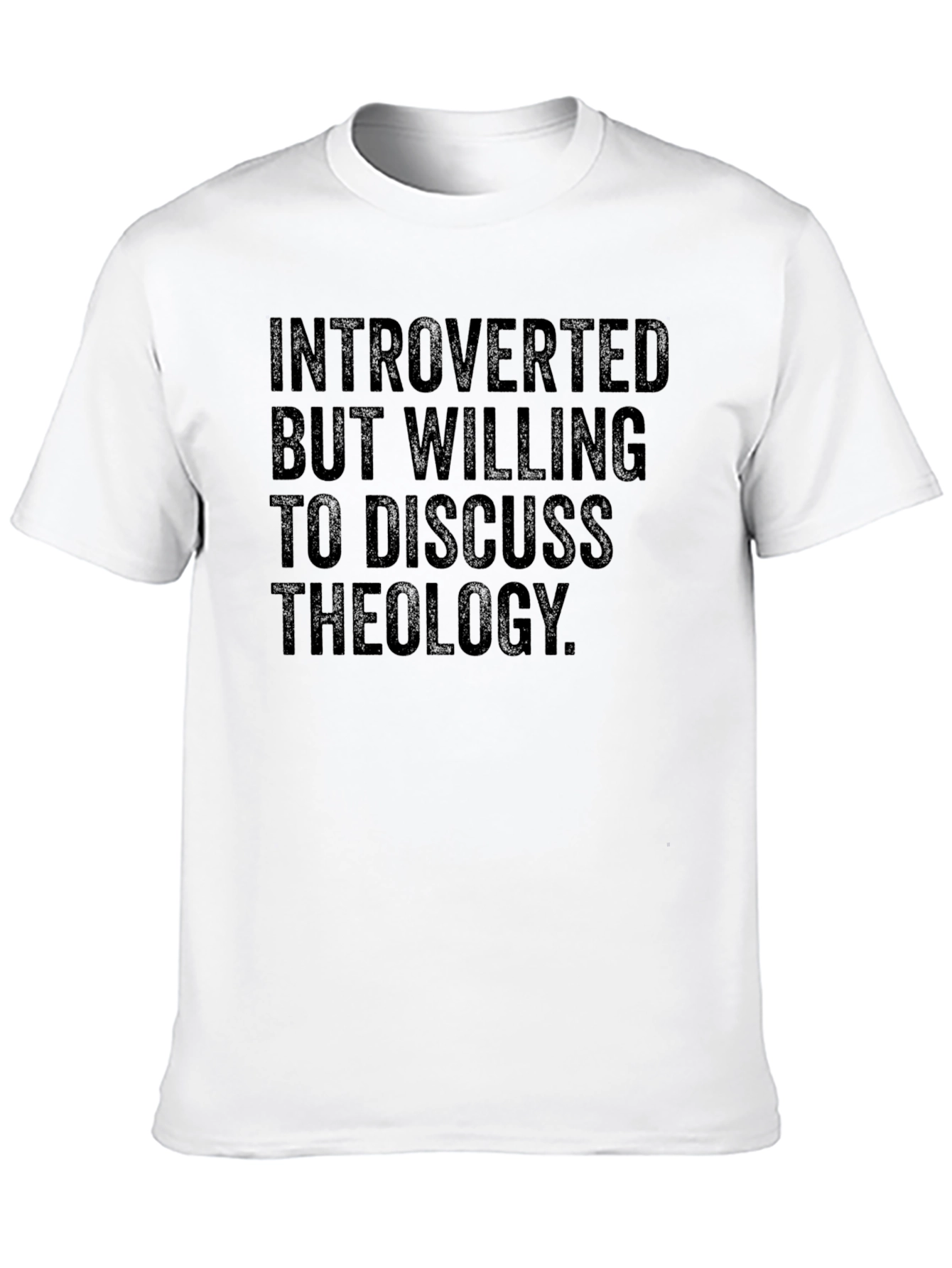 Introverted Theology Discussion T-Shirt