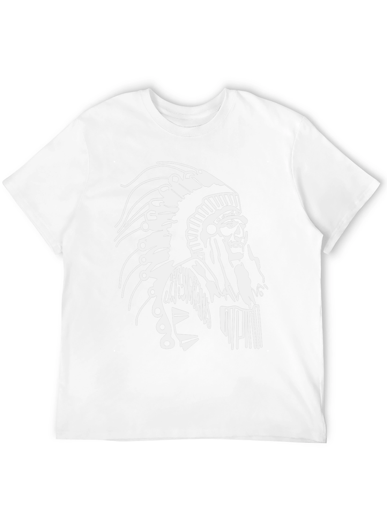 Native American Chief Graphic Tee