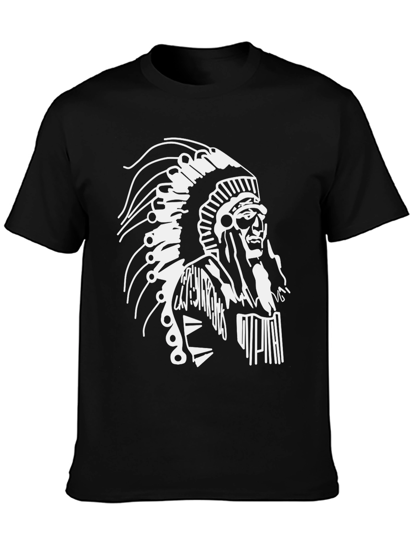 Native American Chief Graphic Tee