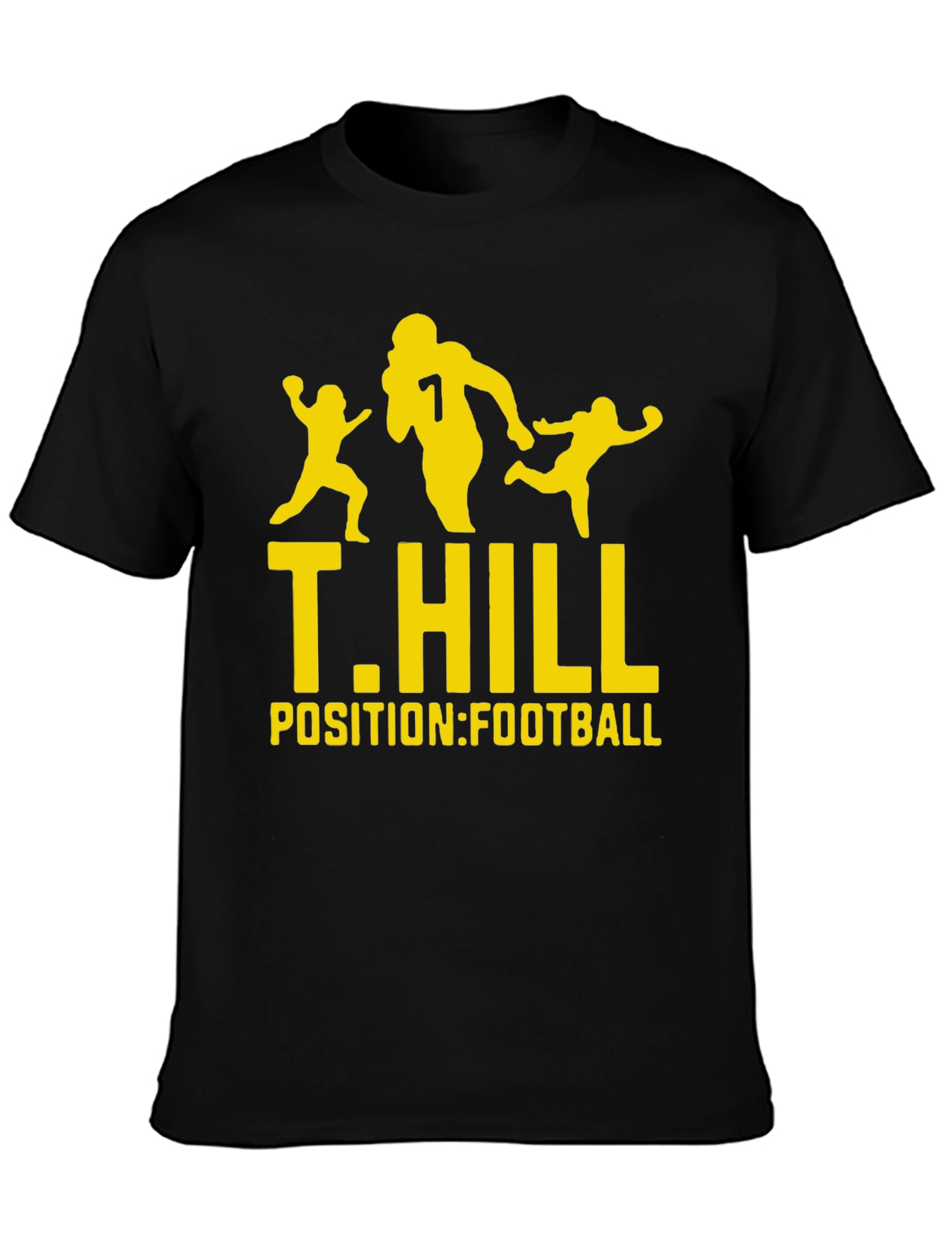 T. Hill Football Graphic Tee - Black