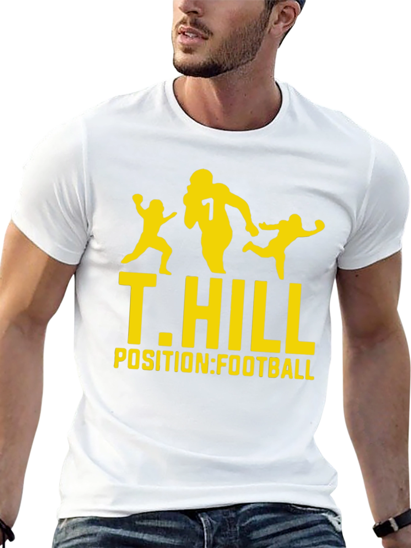 T. Hill Football Graphic Tee - Black