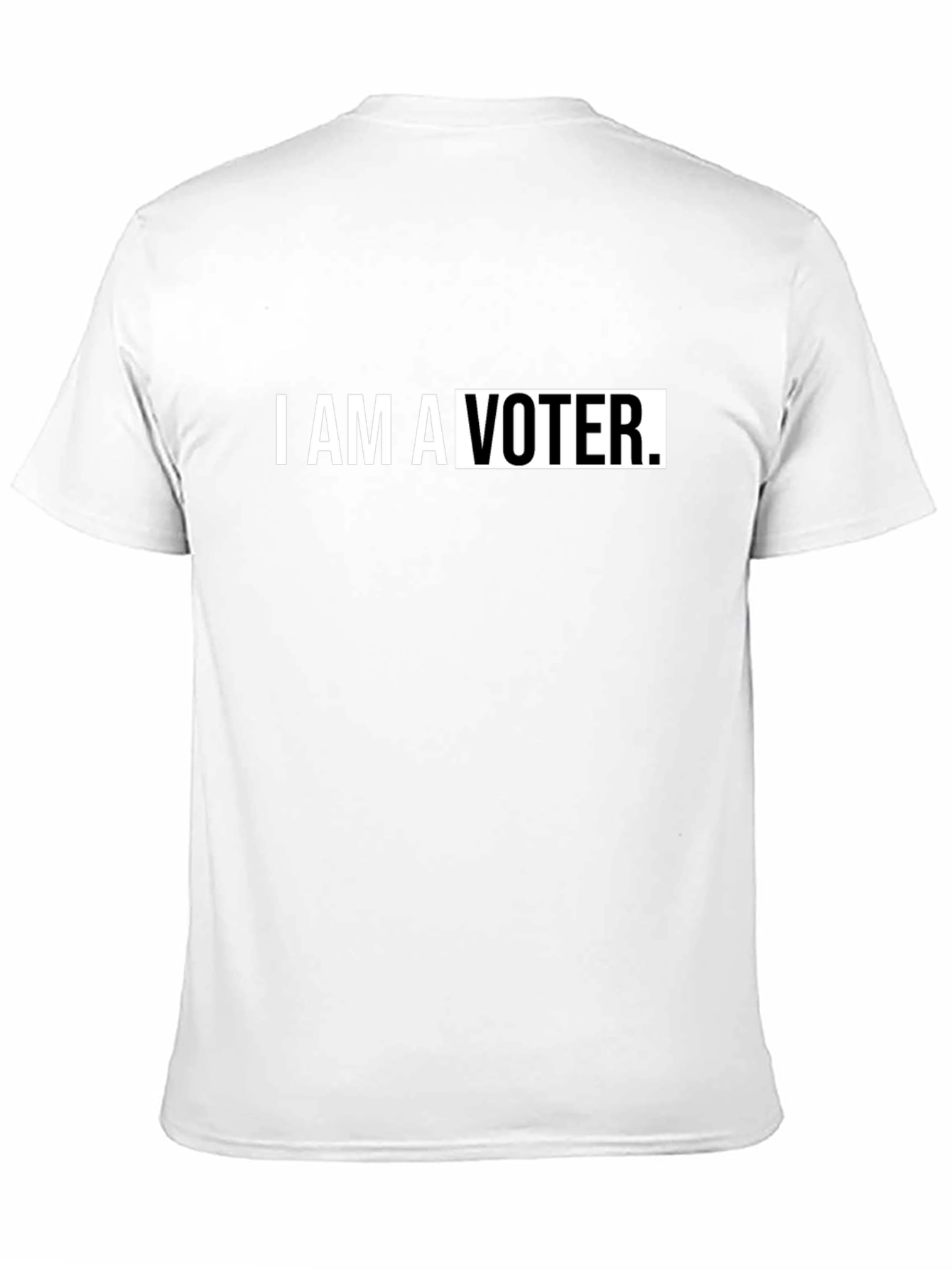 I am a Voter Black T-Shirt