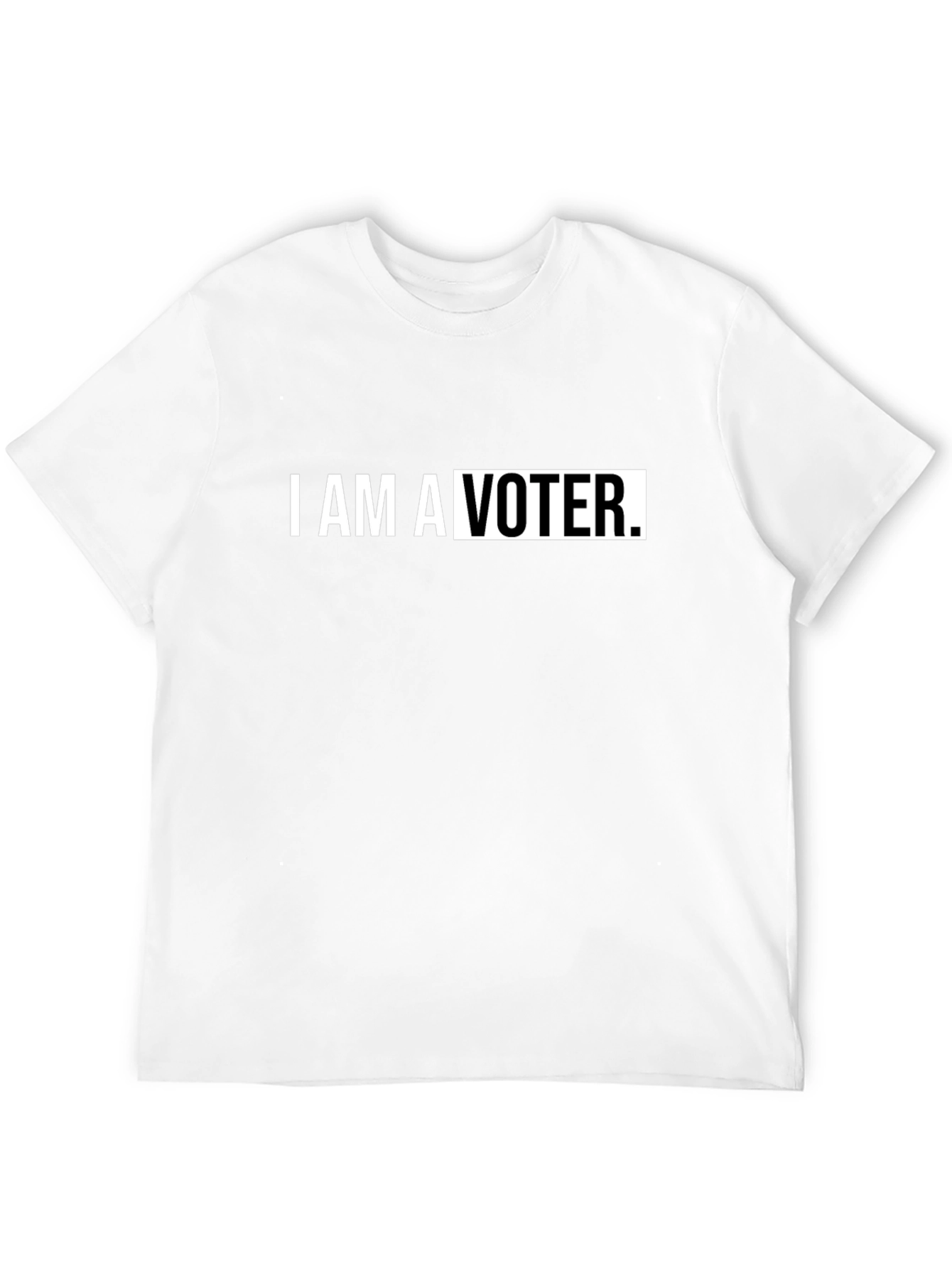 I am a Voter Black T-Shirt