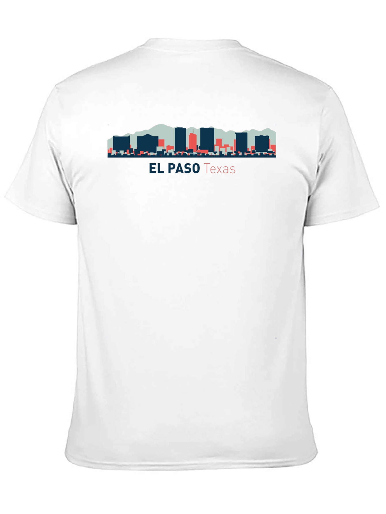 El Paso Texas Skyline Graphic T-Shirt