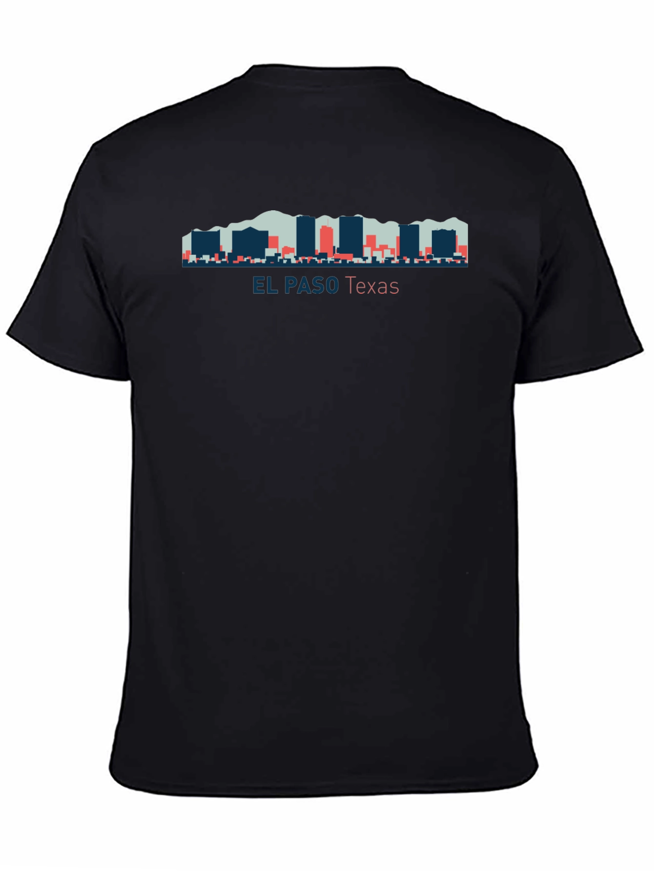 El Paso Texas Skyline Graphic T-Shirt
