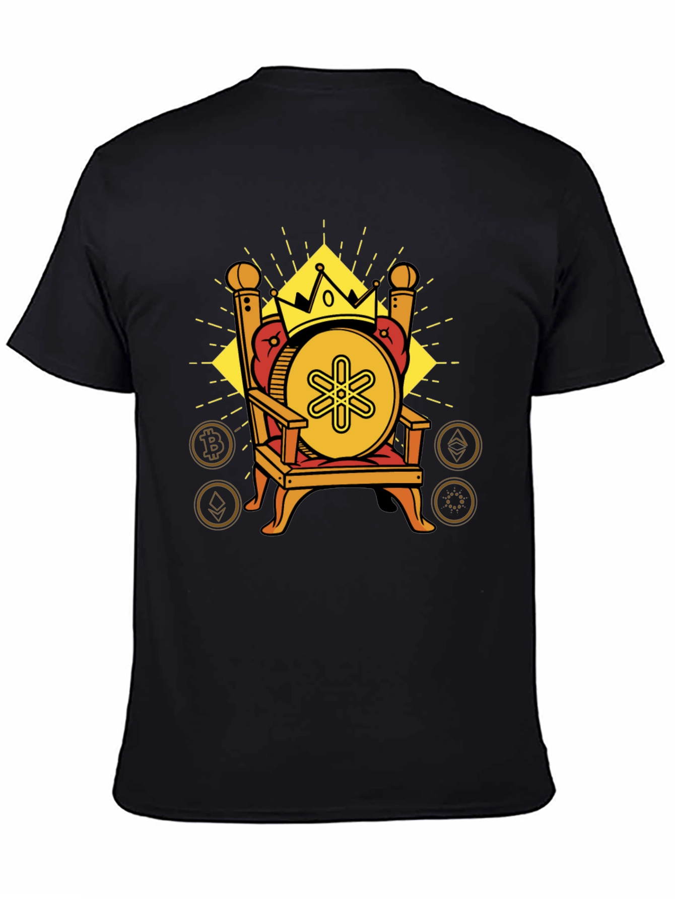 Crypto King Black T-Shirt