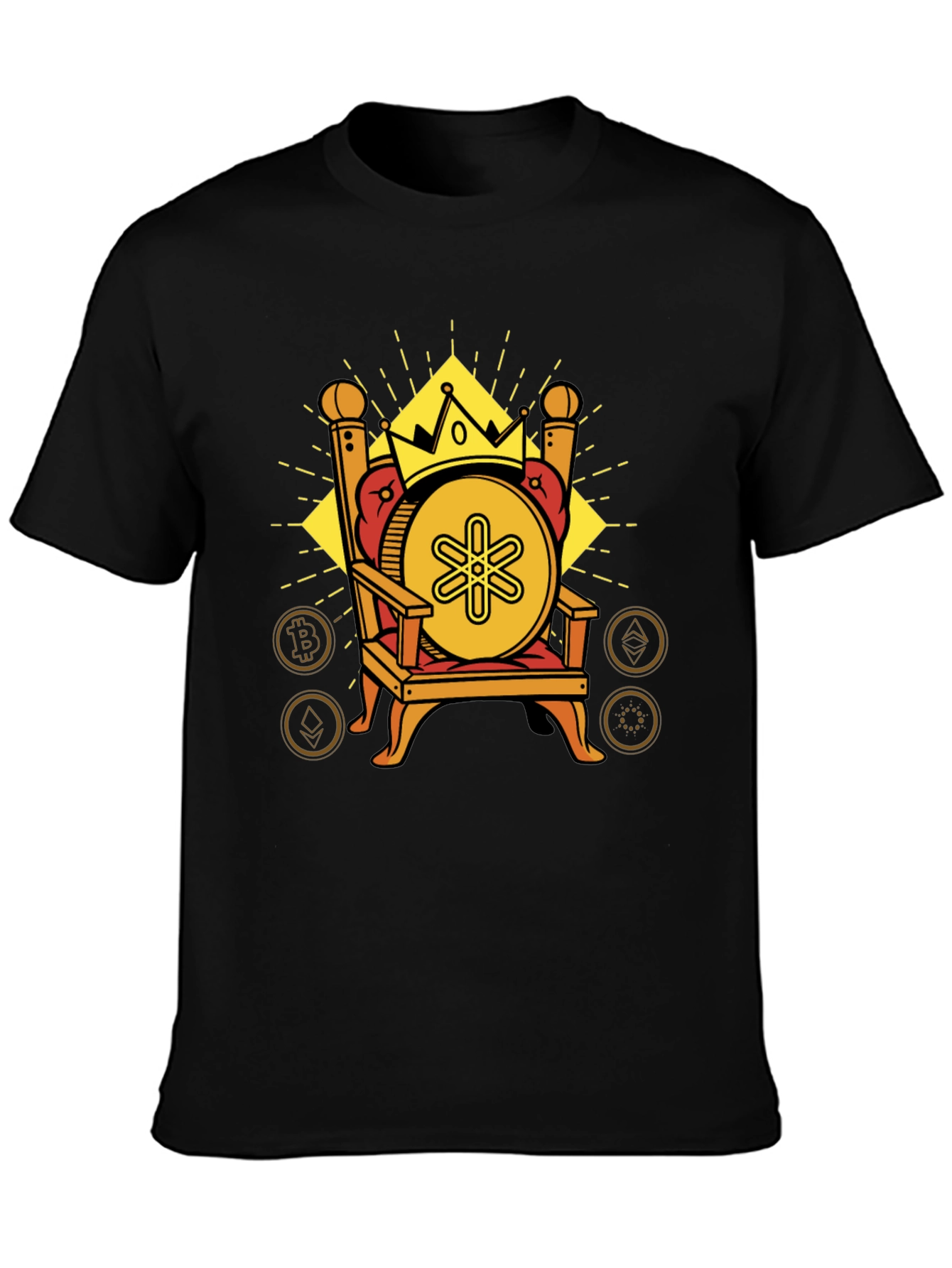 Crypto King Black T-Shirt