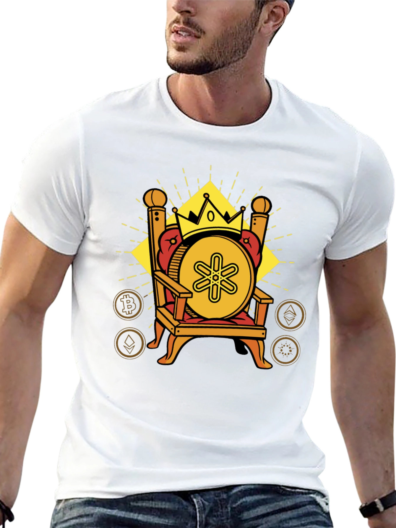 Crypto King Black T-Shirt
