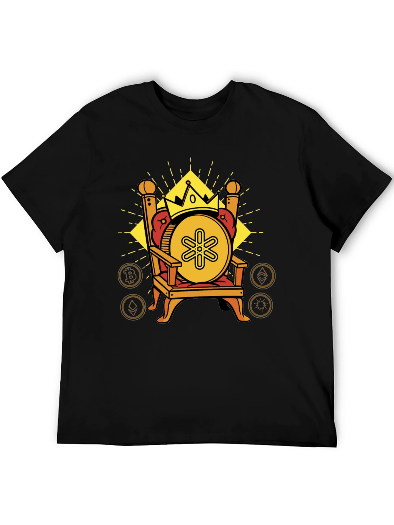 Crypto King Black T-Shirt