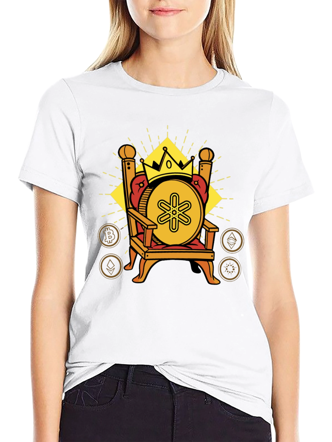 Crypto King Black T-Shirt