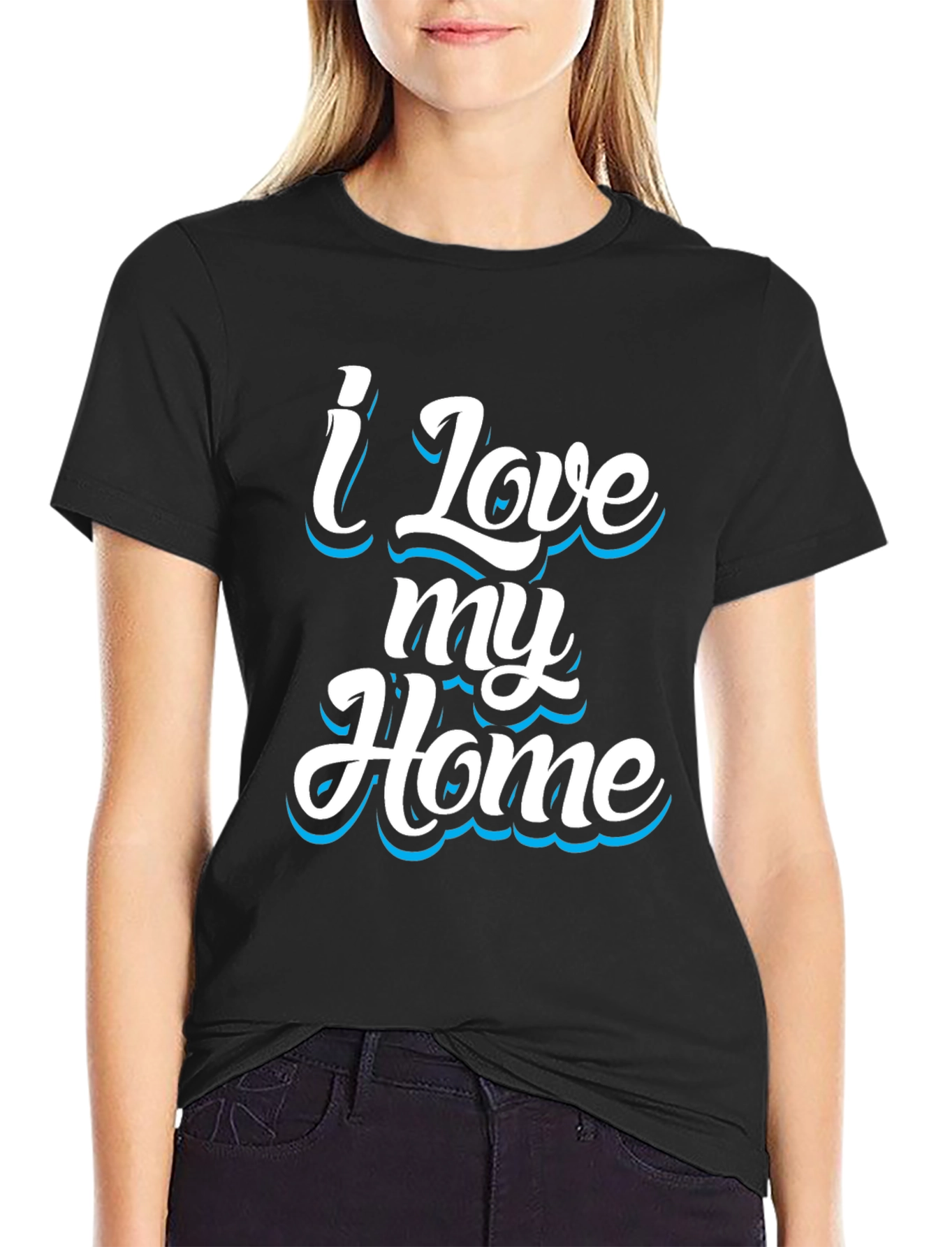 I Love My Home Graphic Tee