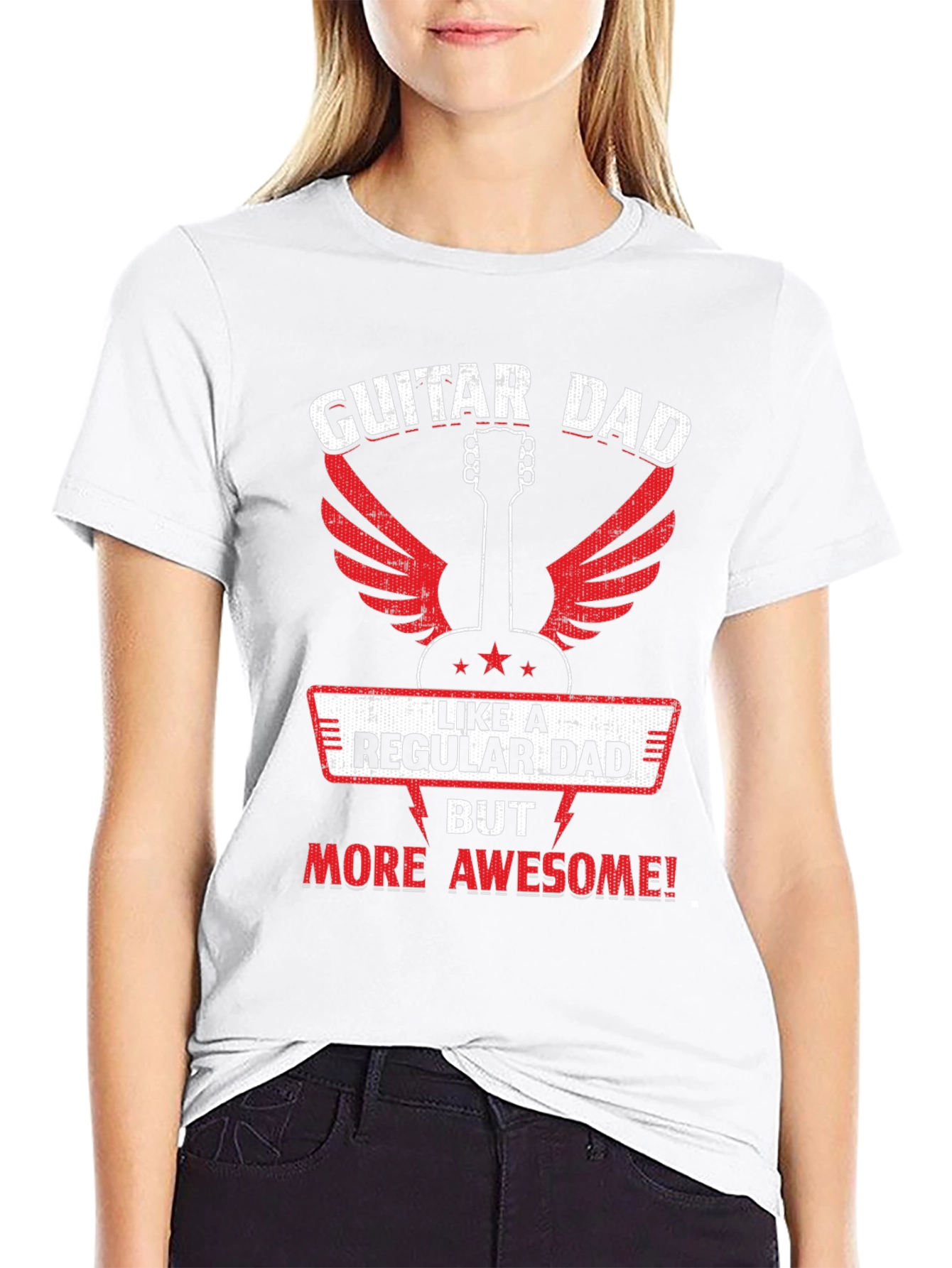 Guitar Dad Awesome T-Shirt