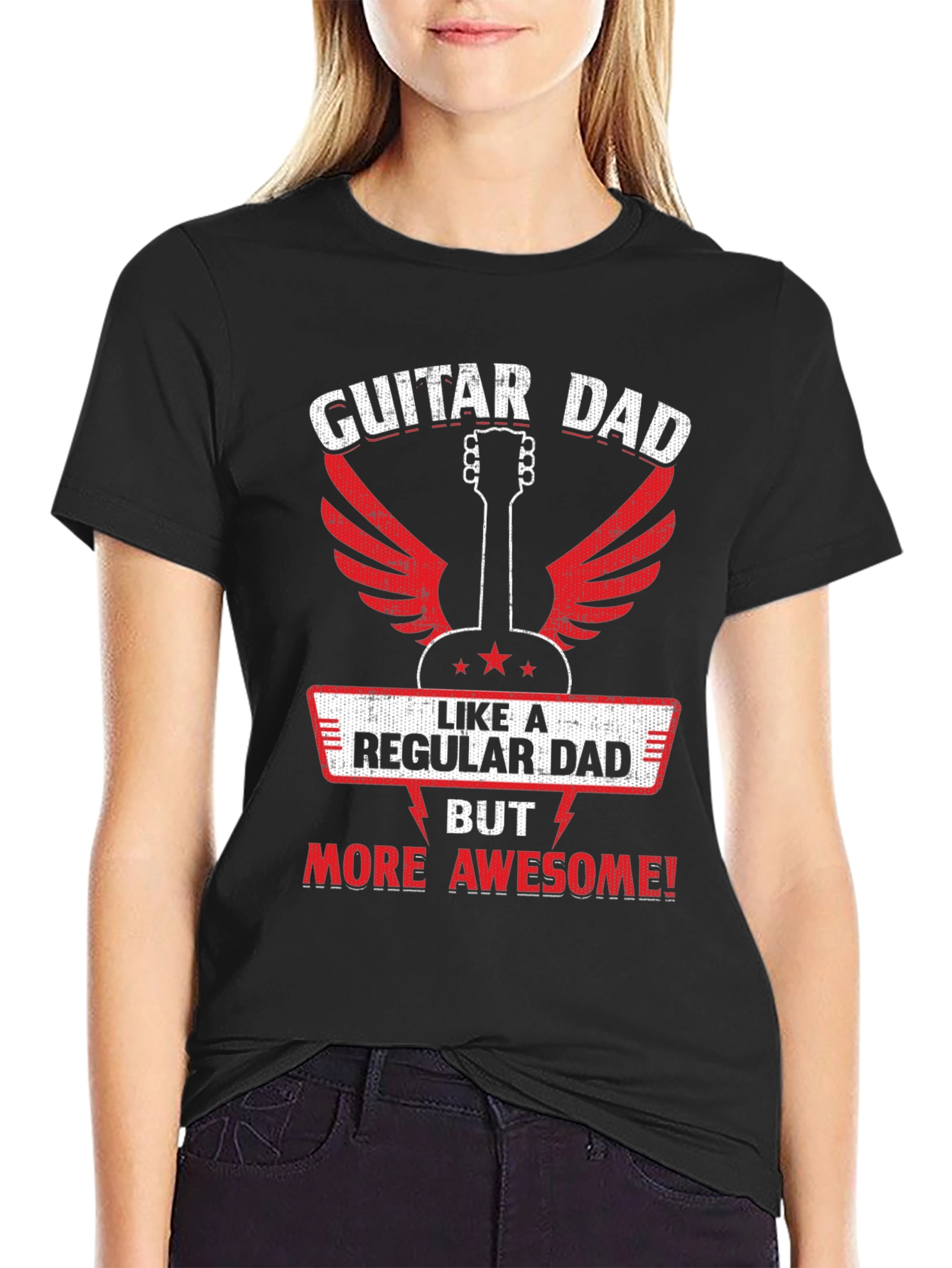 Guitar Dad Awesome T-Shirt