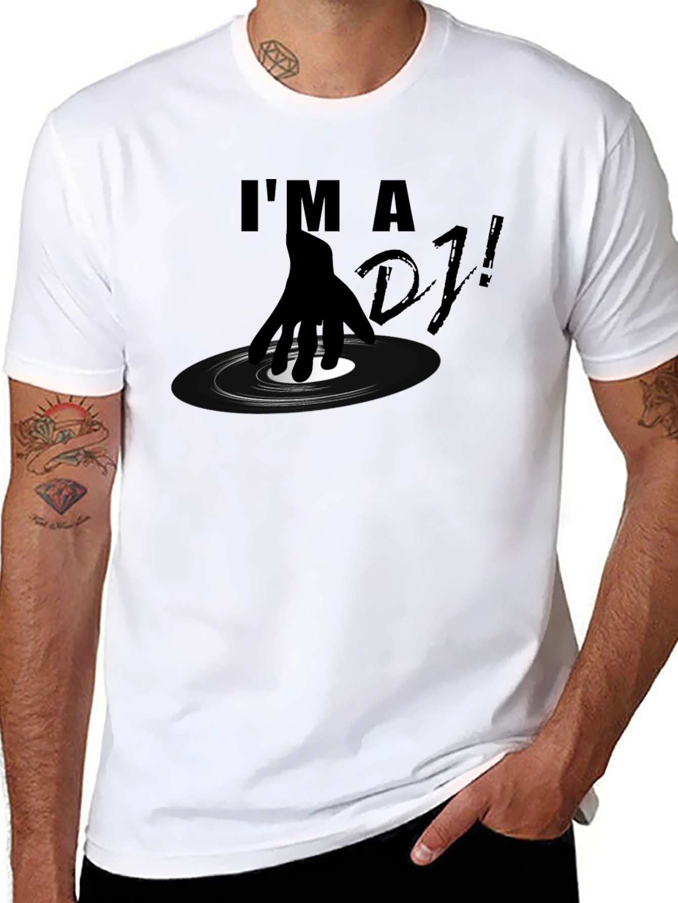 Im a DJ Black T-Shirt