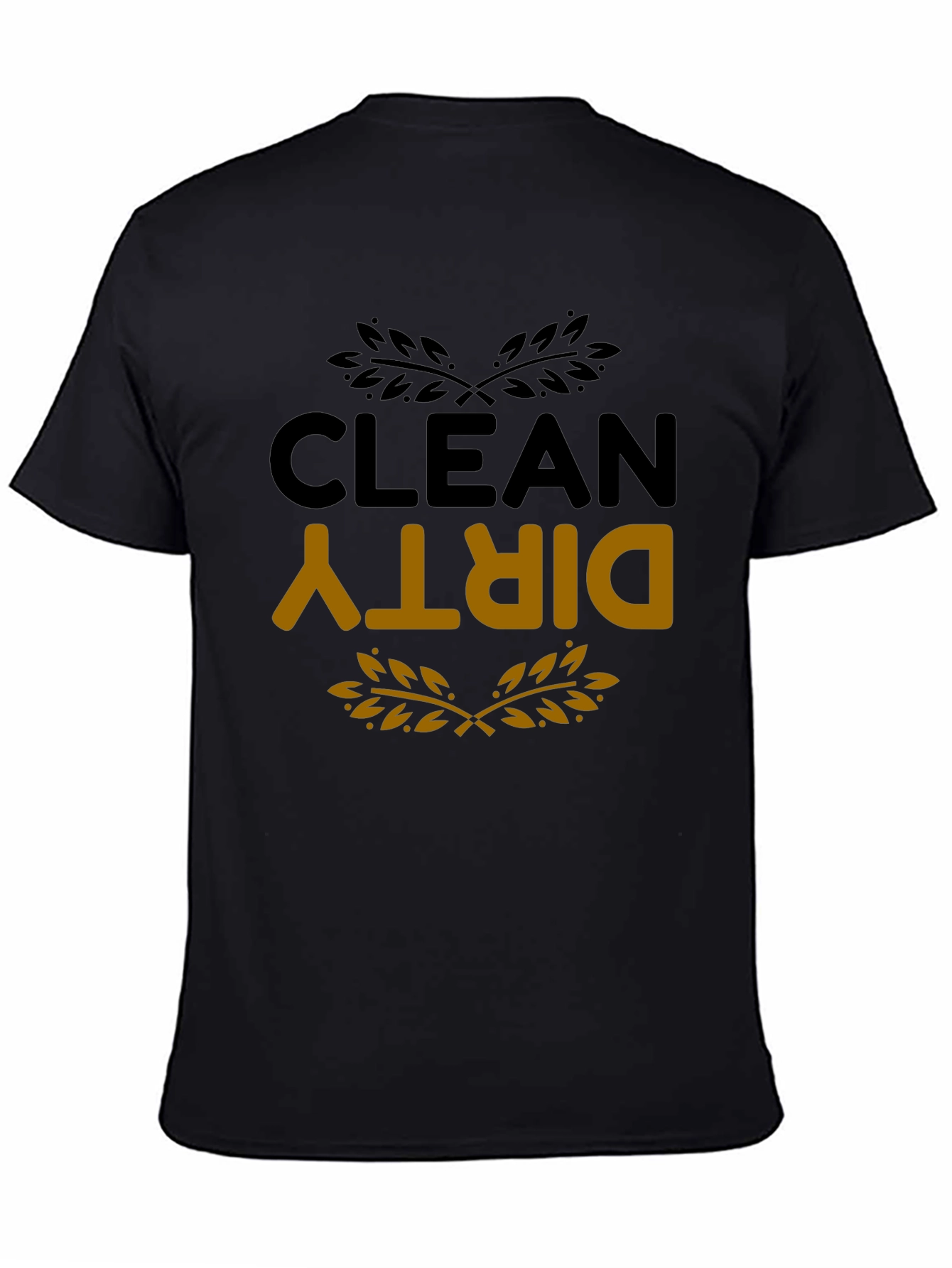 Clean Dirty T-Shirt - Funny Laundry Day Tee