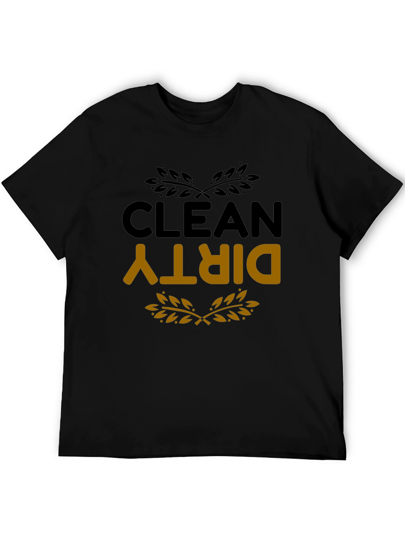 Clean Dirty T-Shirt - Funny Laundry Day Tee