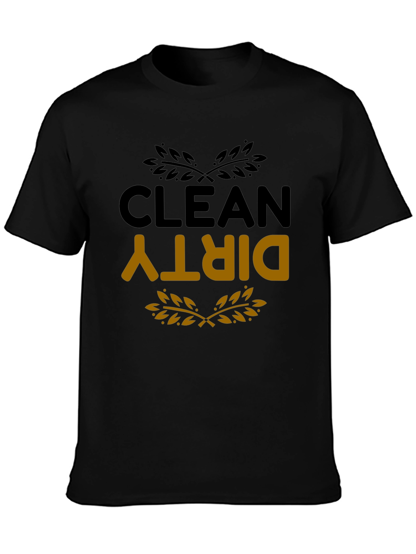 Clean Dirty T-Shirt - Funny Laundry Day Tee
