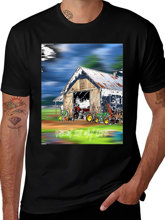 Farm Is My Life Graphic T-Shirt