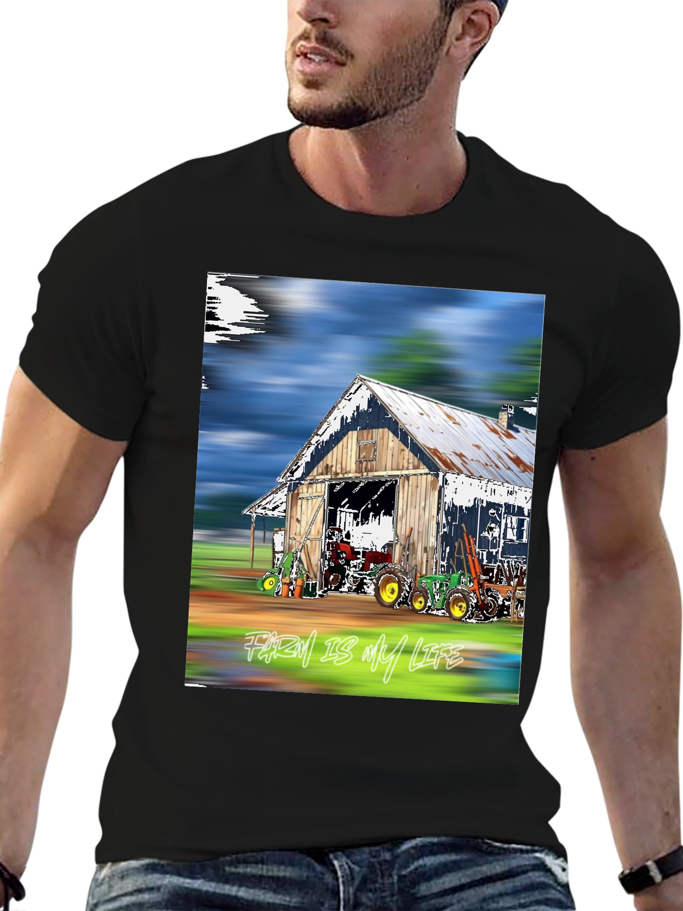 Farm Is My Life Graphic T-Shirt