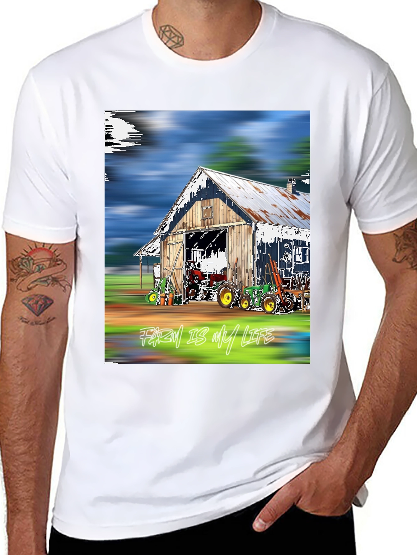 Farm Is My Life Graphic T-Shirt