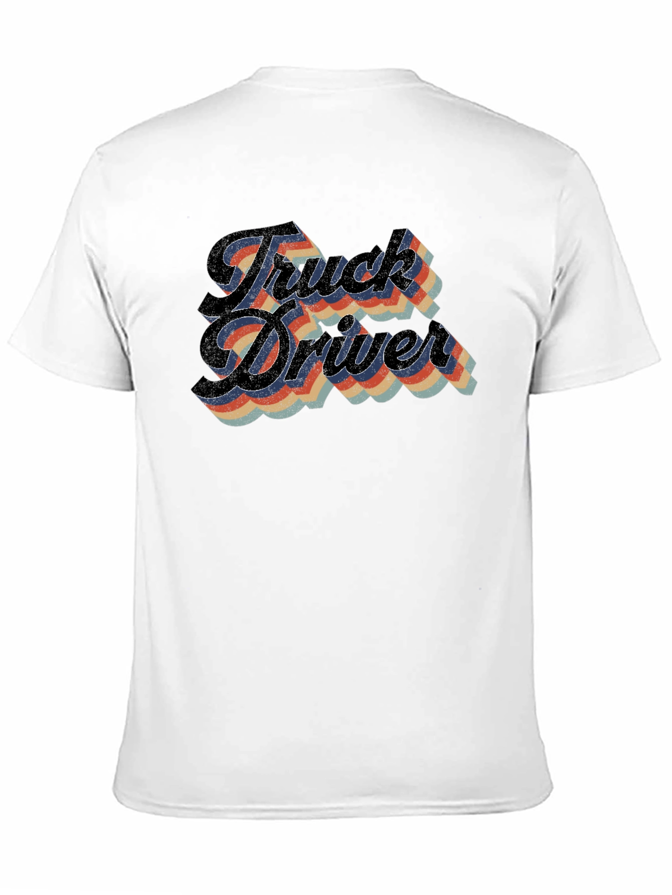 Truck Driver Retro Style T-Shirt