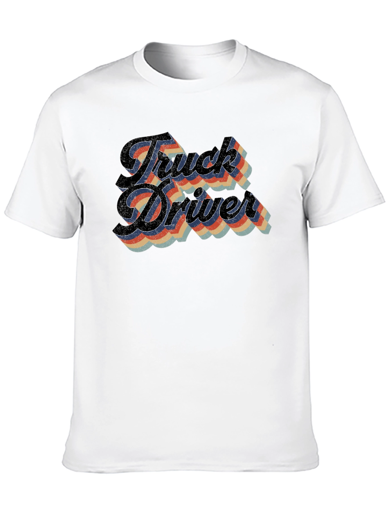 Truck Driver Retro Style T-Shirt