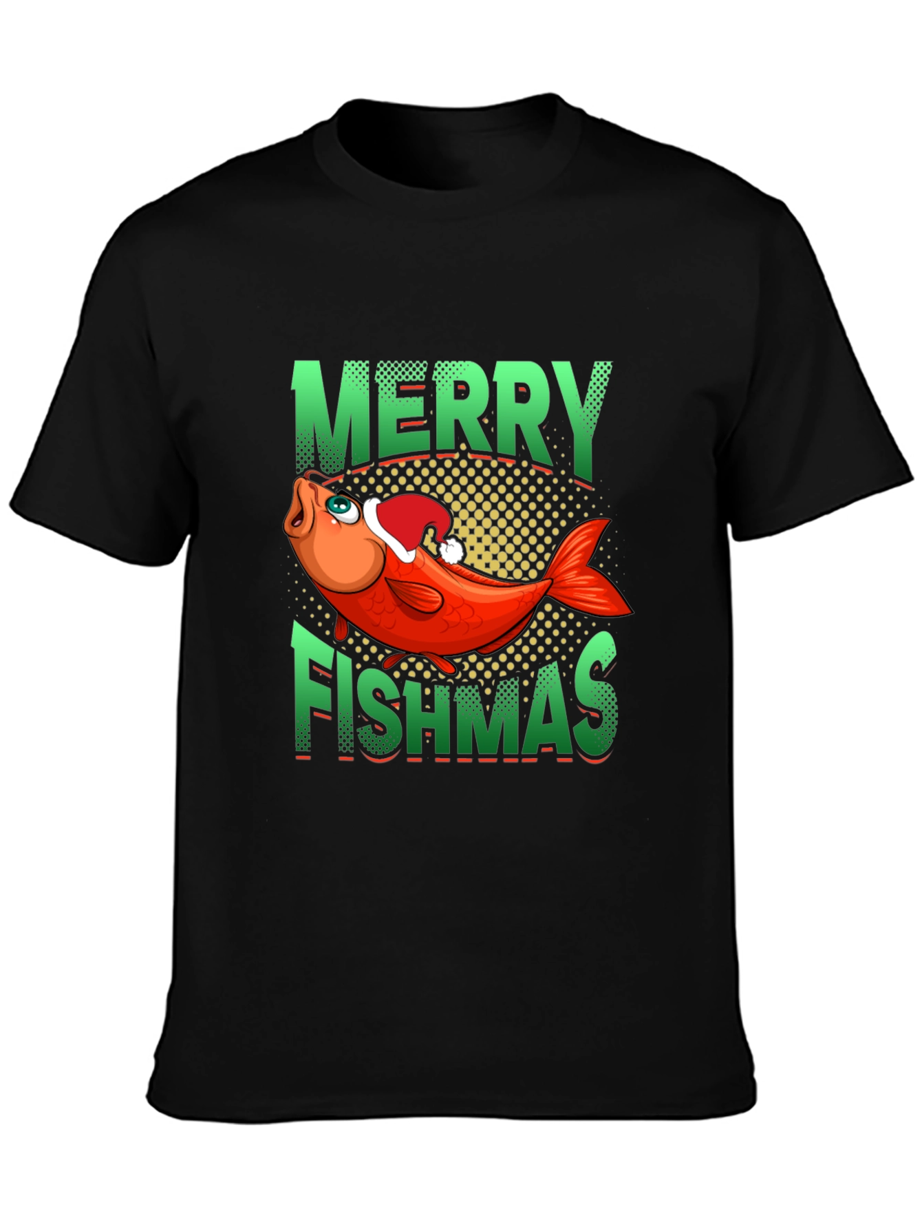 Merry Fishmas Graphic Tee