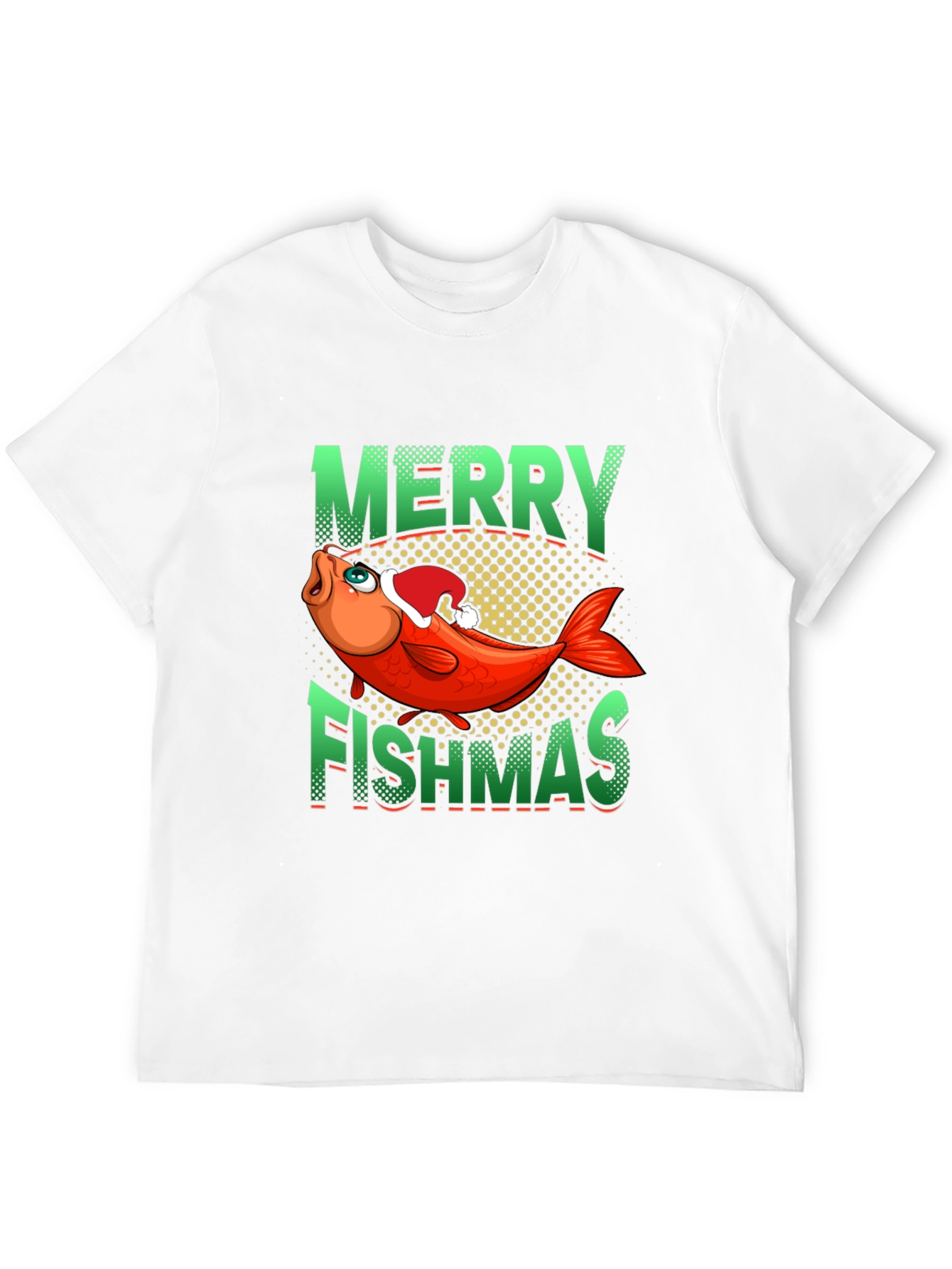 Merry Fishmas Graphic Tee