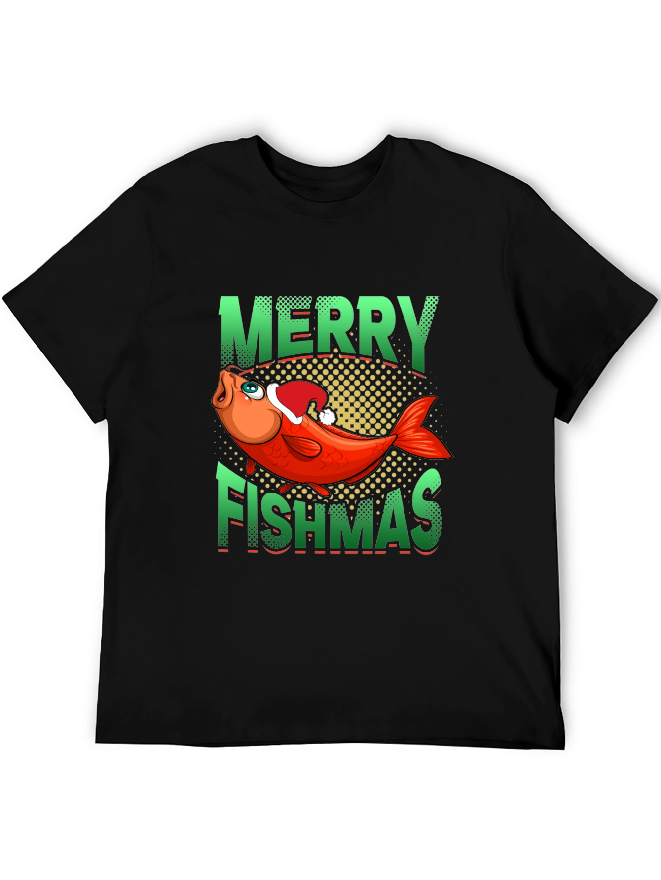 Merry Fishmas Graphic Tee