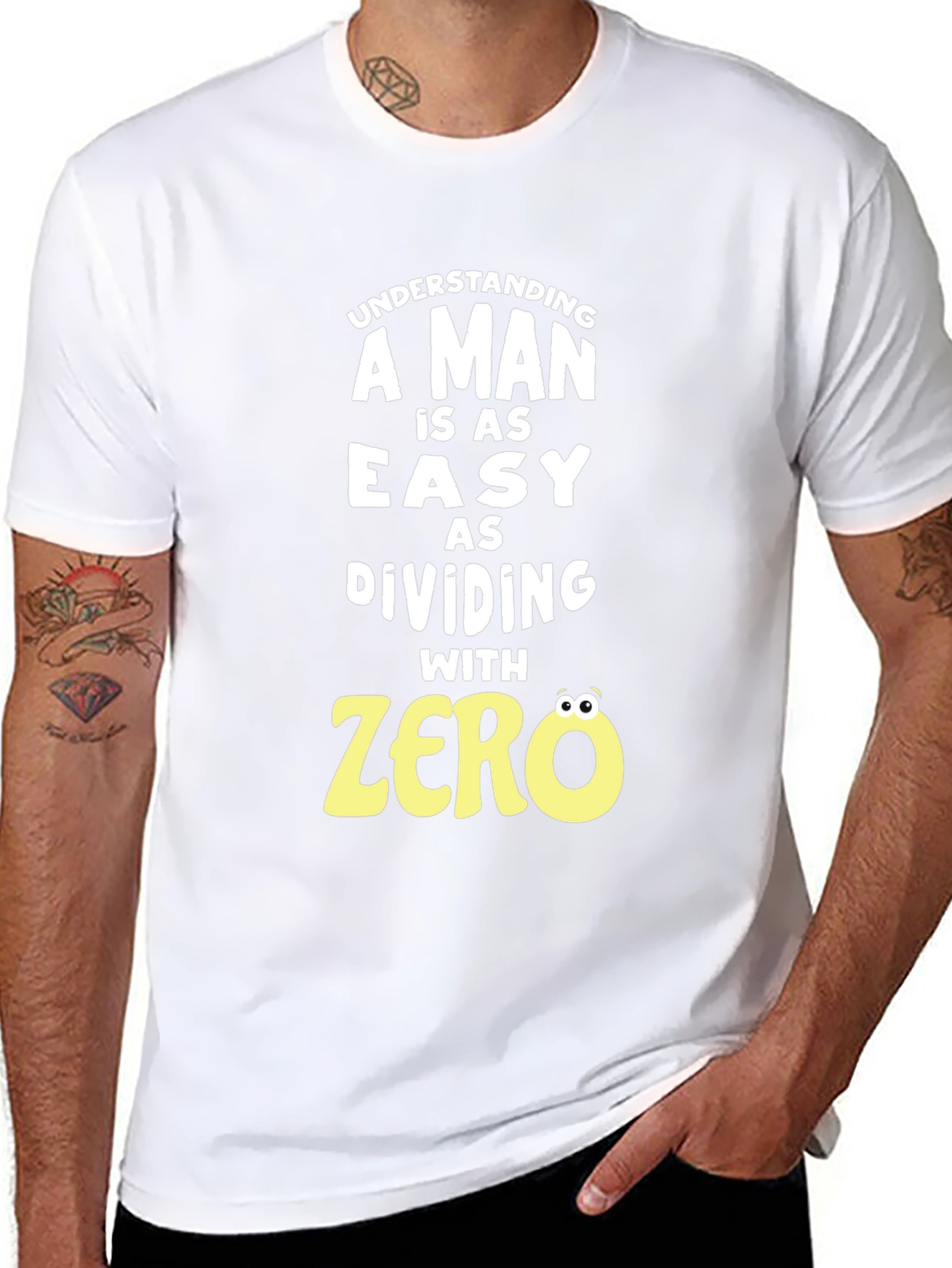 Funny Math Humor T-Shirt - Dividing By Zero