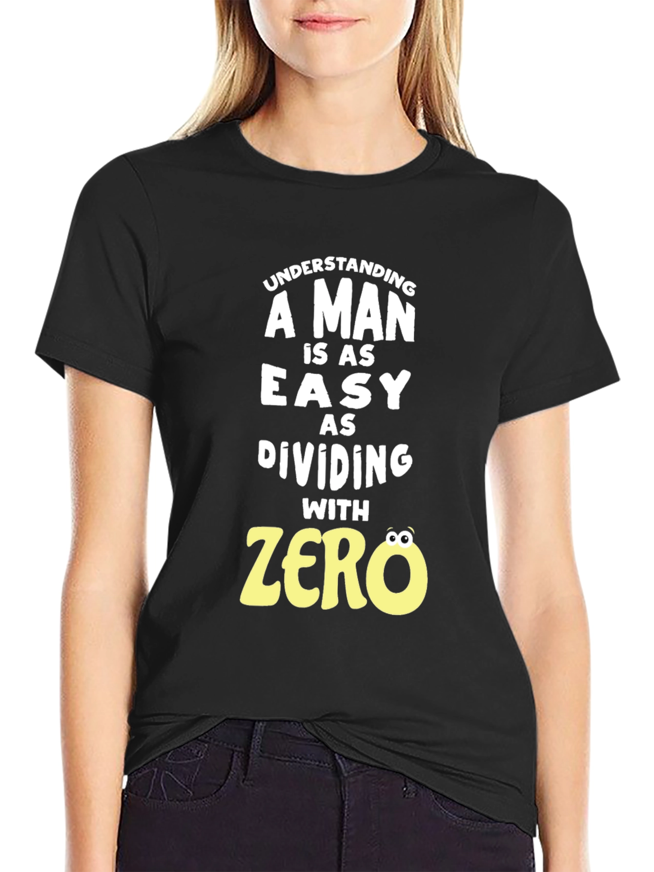 Funny Math Humor T-Shirt - Dividing By Zero