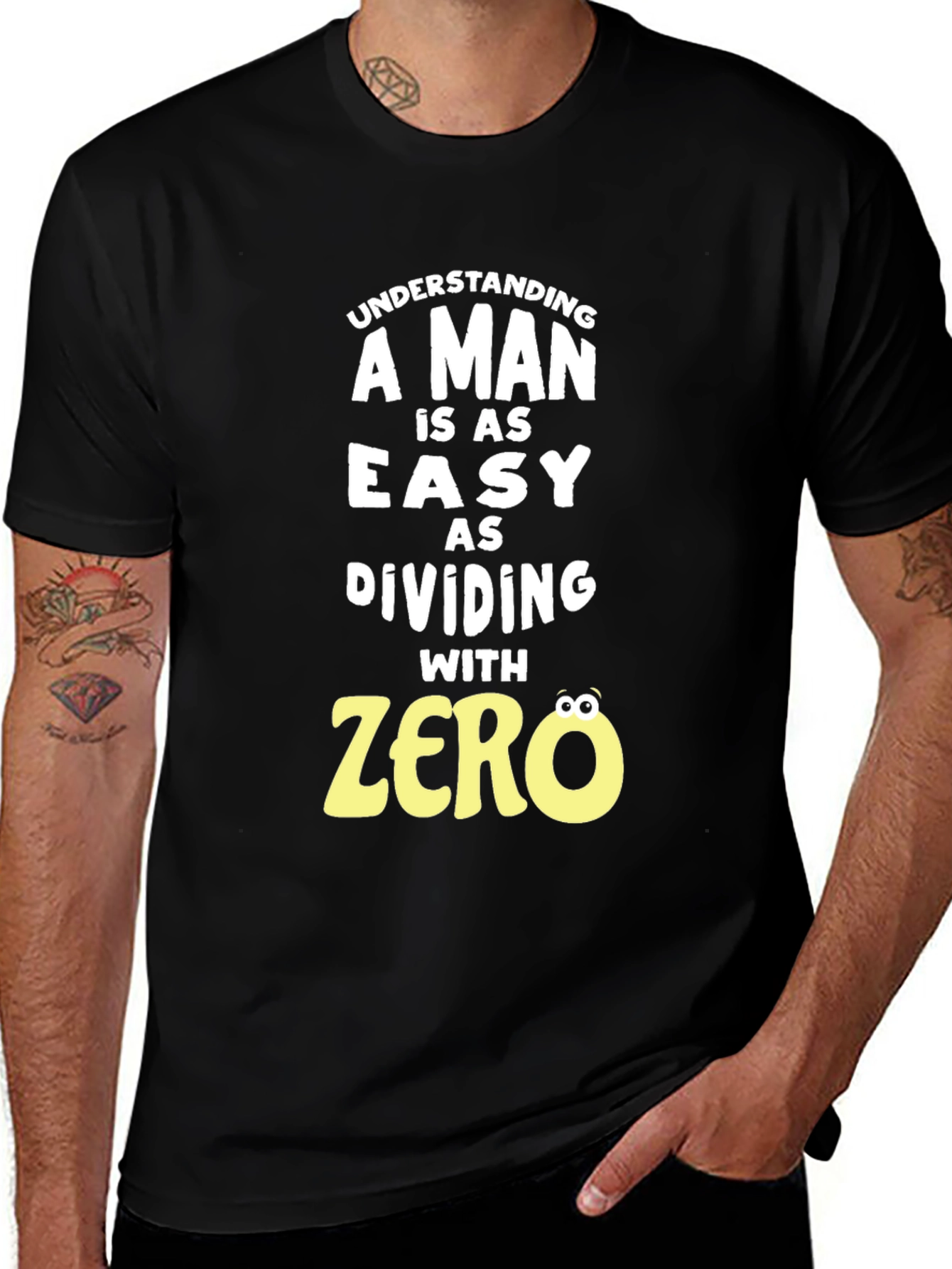 Funny Math Humor T-Shirt - Dividing By Zero