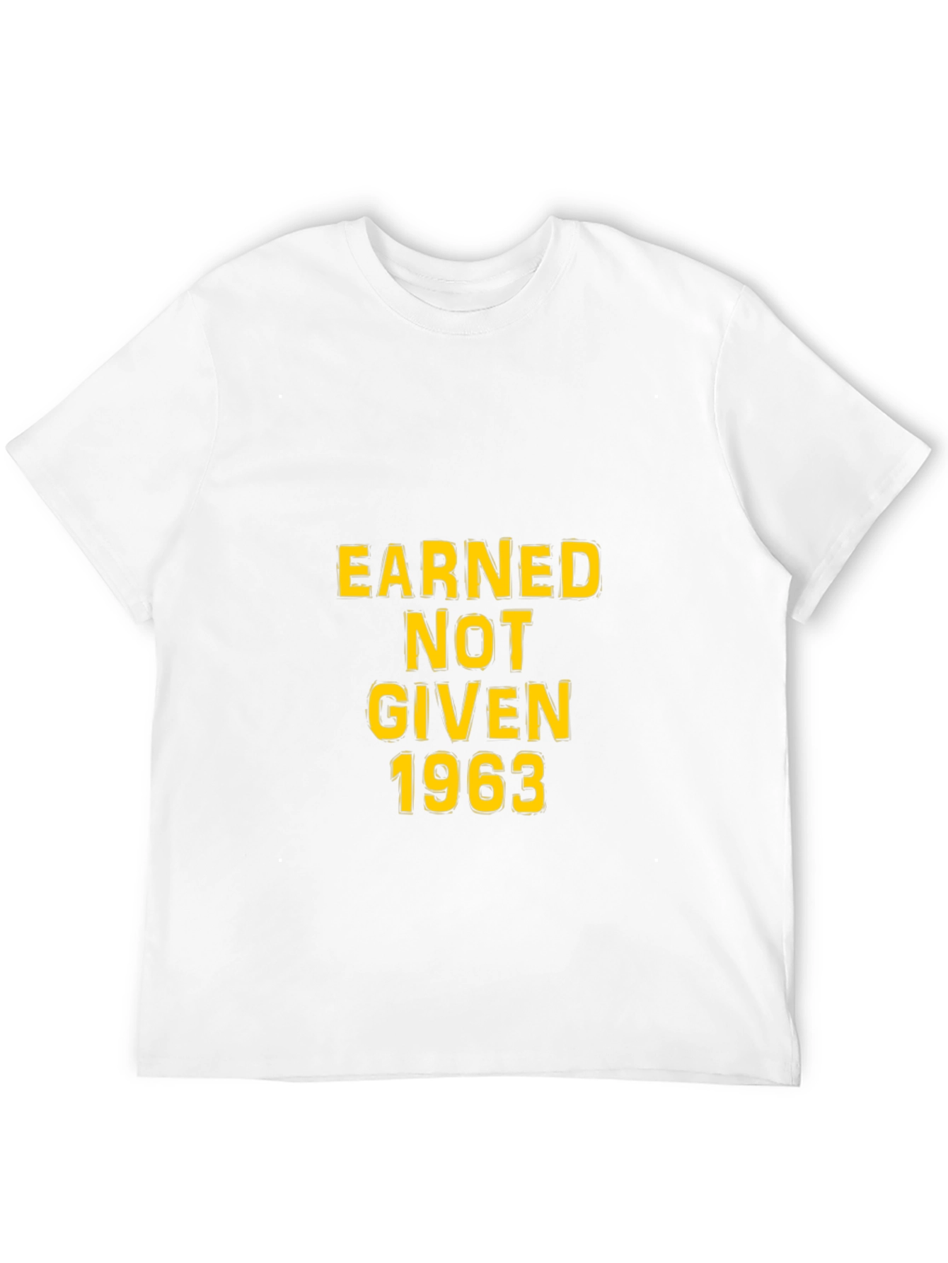 Earned Not Given 1963 Black Tee