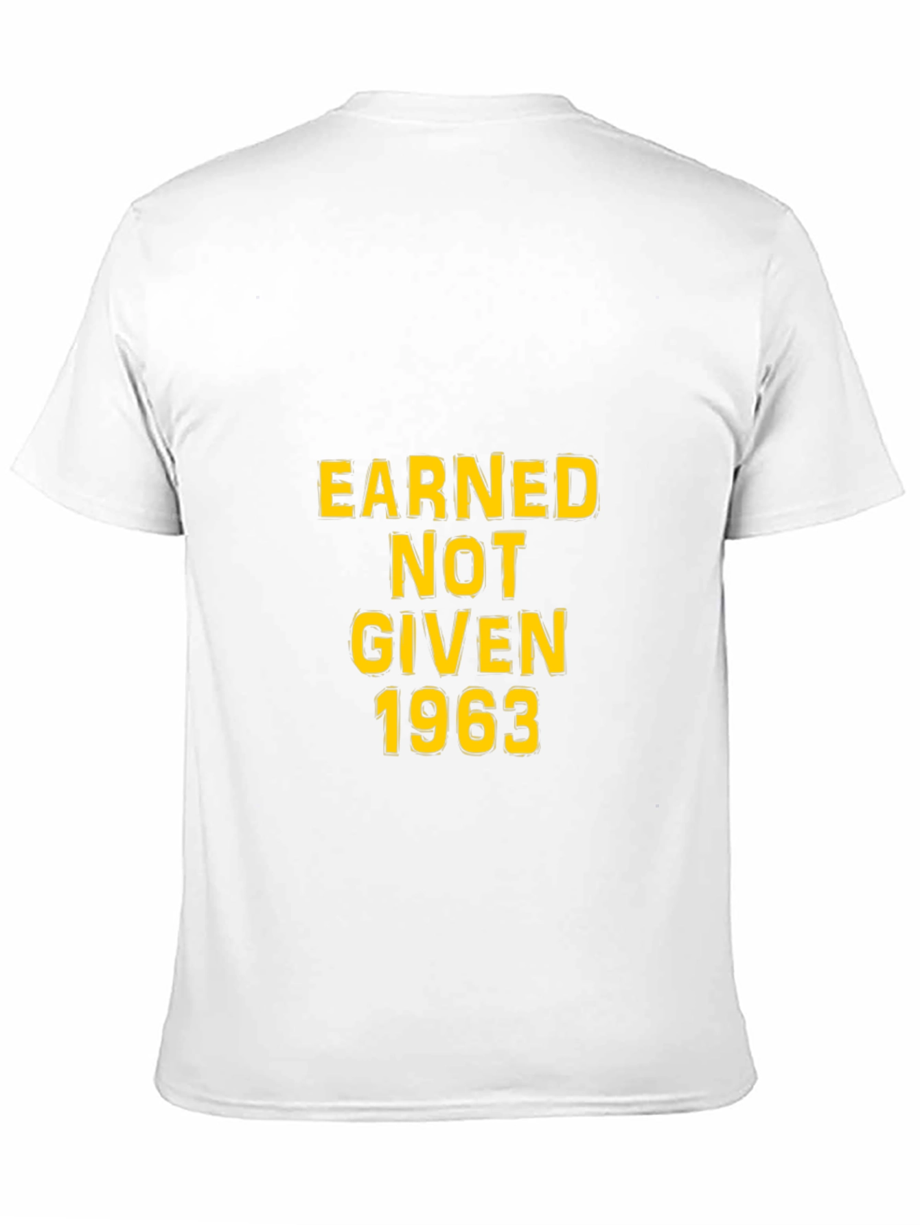 Earned Not Given 1963 Black Tee