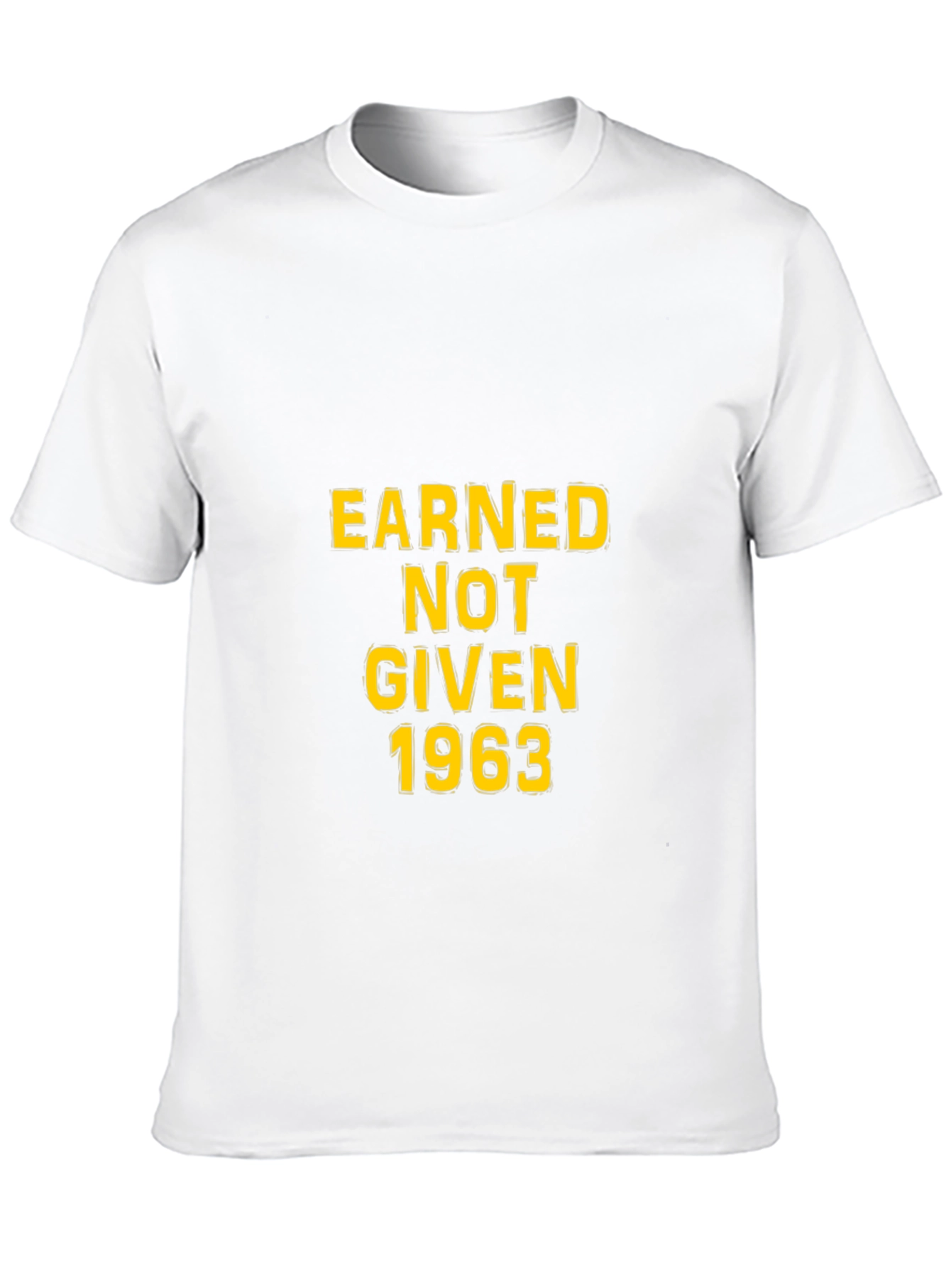 Earned Not Given 1963 Black Tee