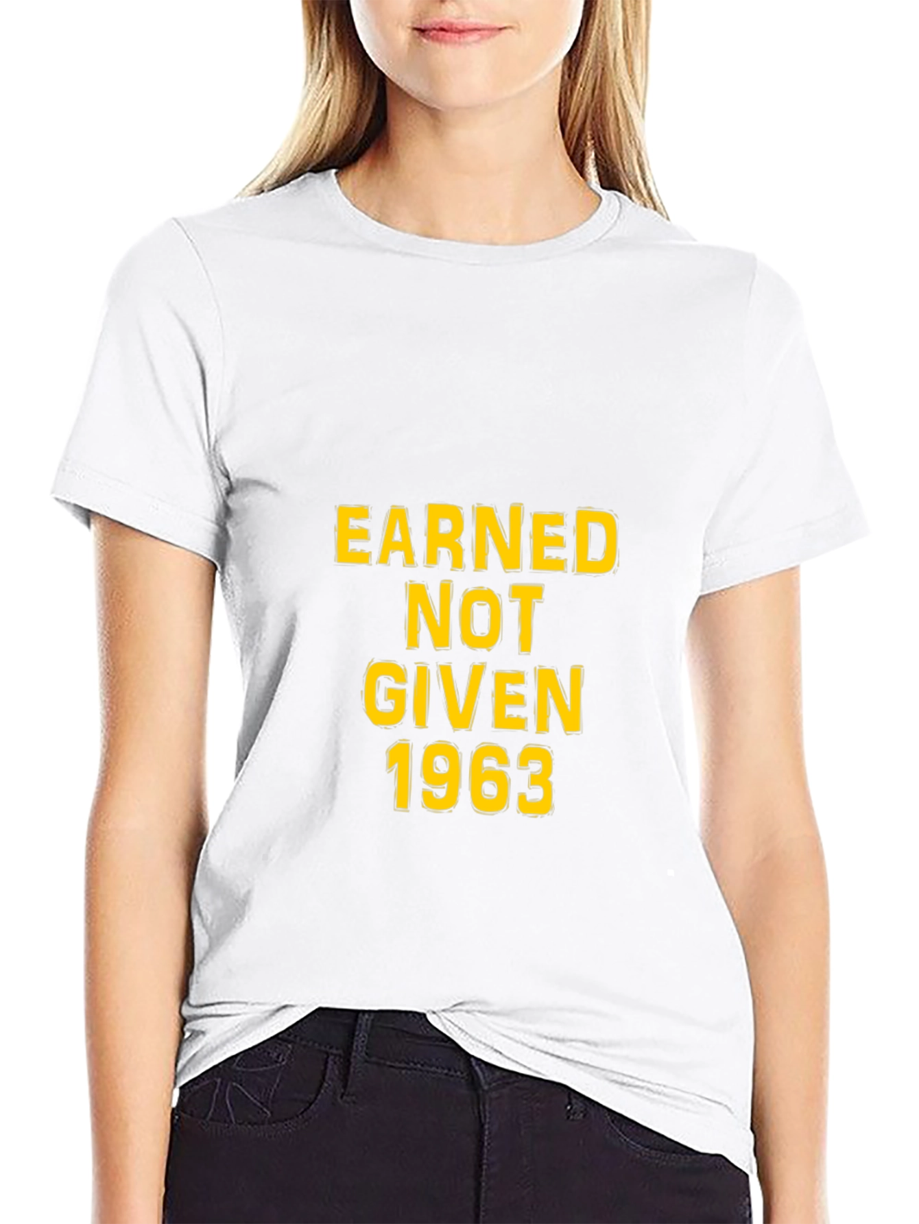 Earned Not Given 1963 Black Tee