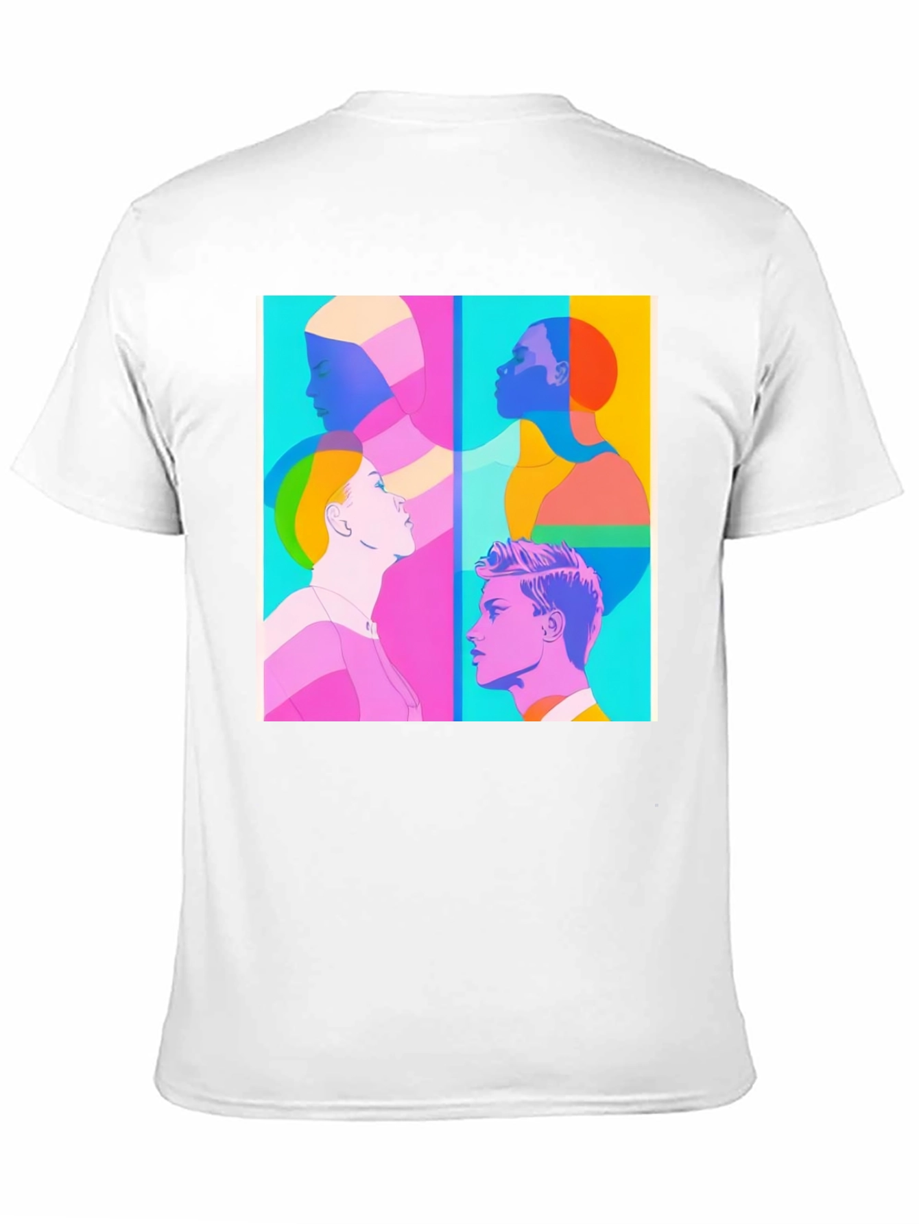 Modern Art Graphic Tee - Unisex Black T-Shirt