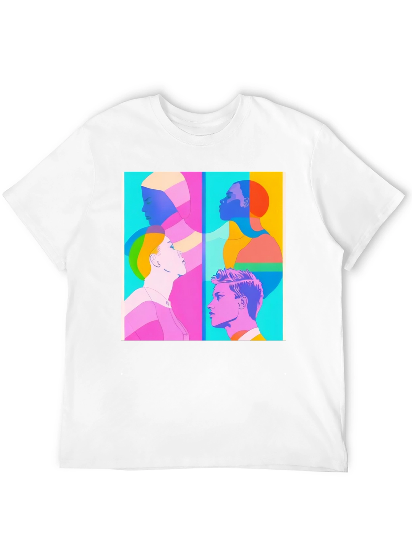 Modern Art Graphic Tee - Unisex Black T-Shirt