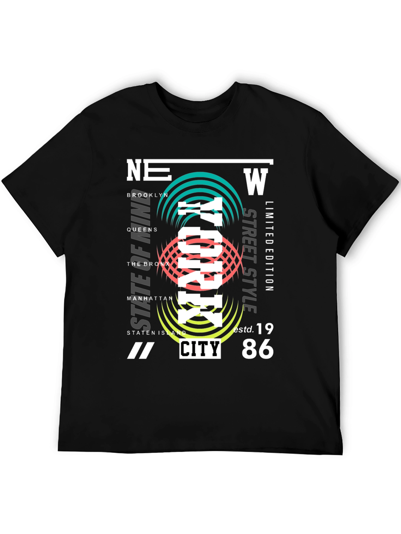 New York City Graphic Tee - Street Style