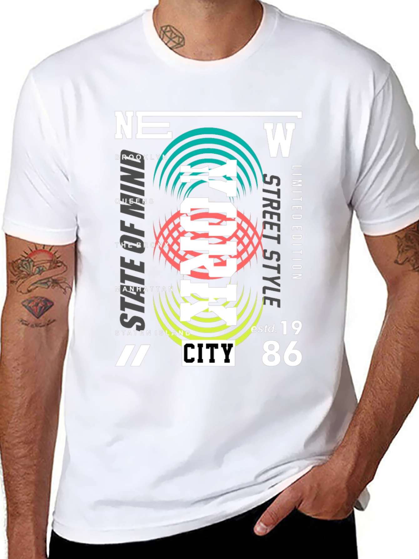New York City Graphic Tee - Street Style
