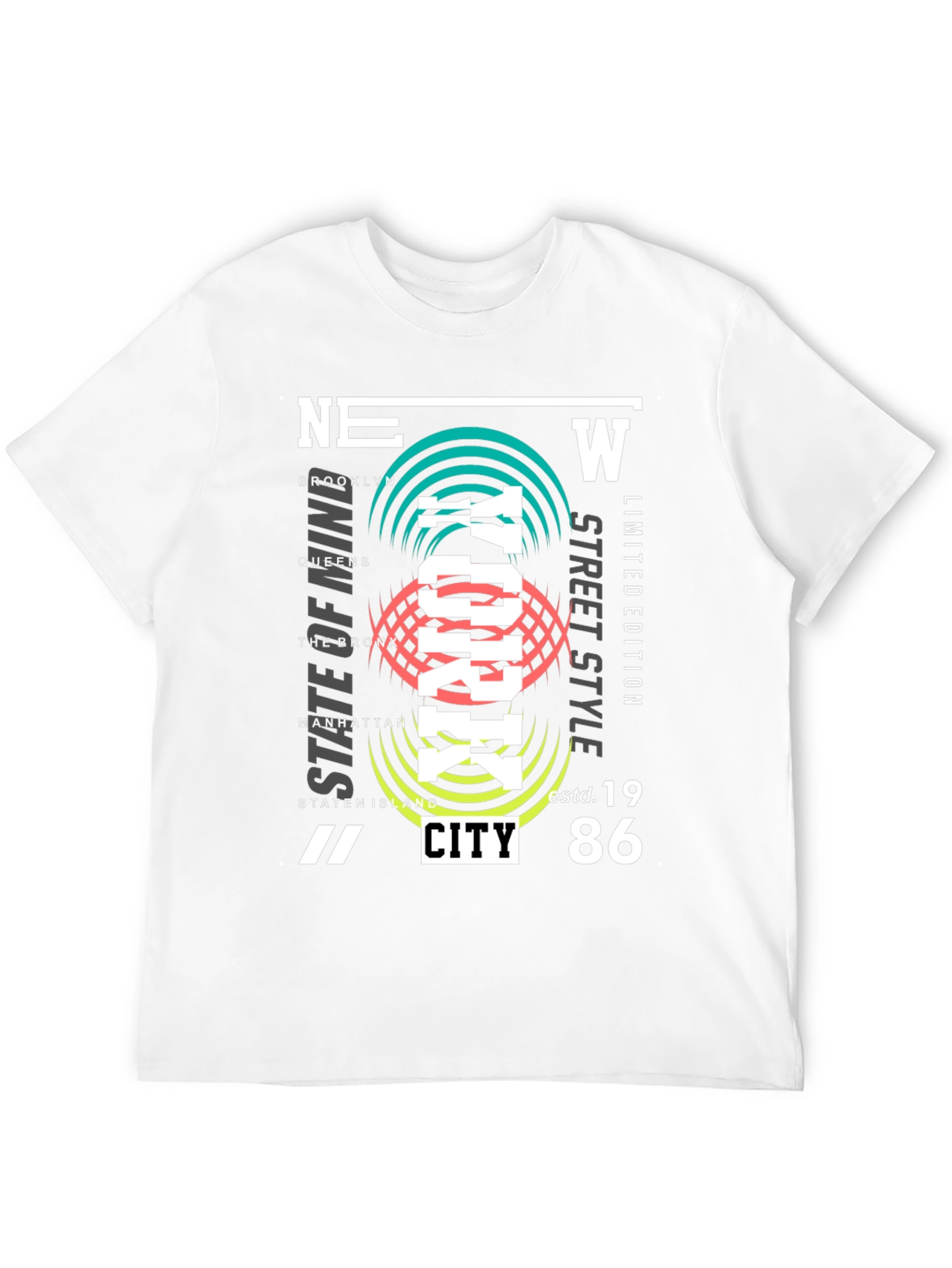 New York City Graphic Tee - Street Style
