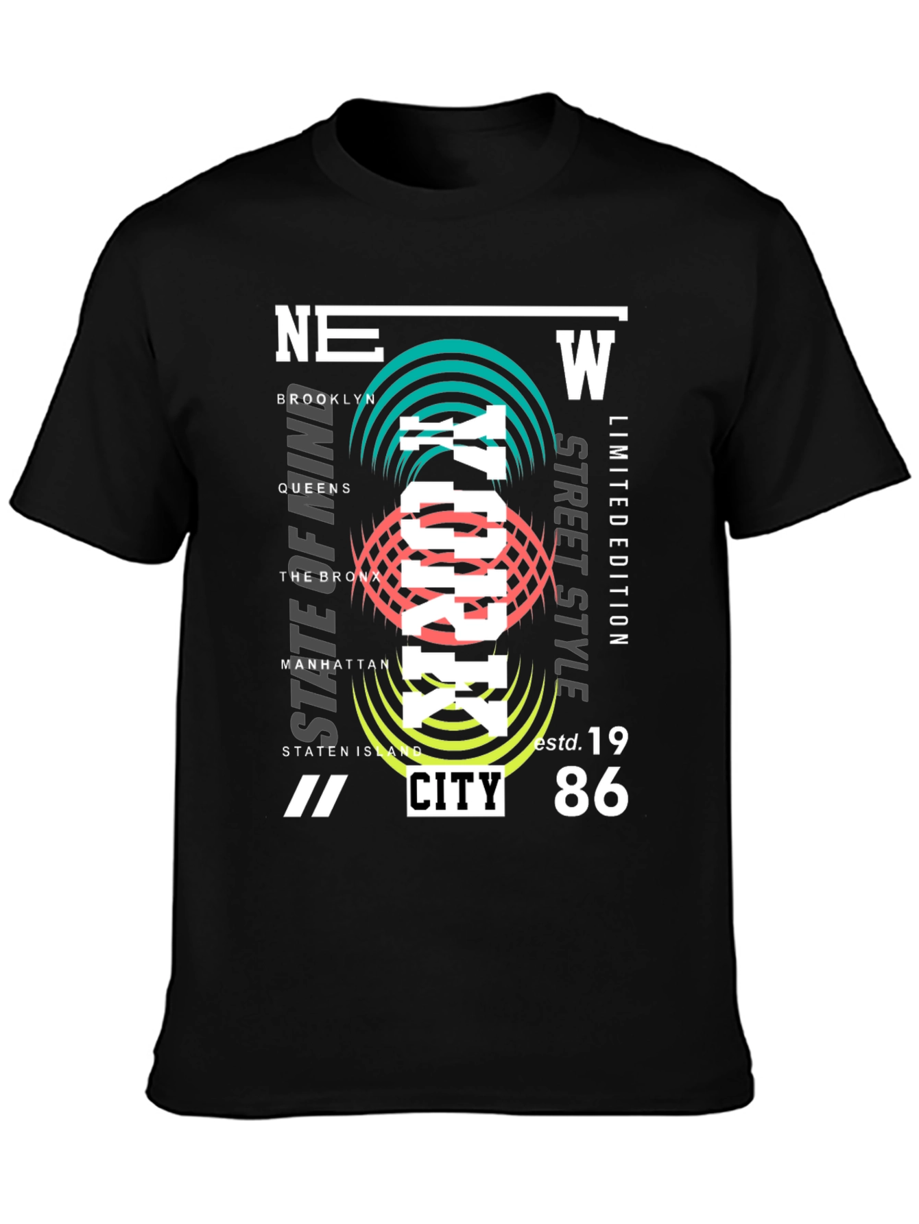 New York City Graphic Tee - Street Style