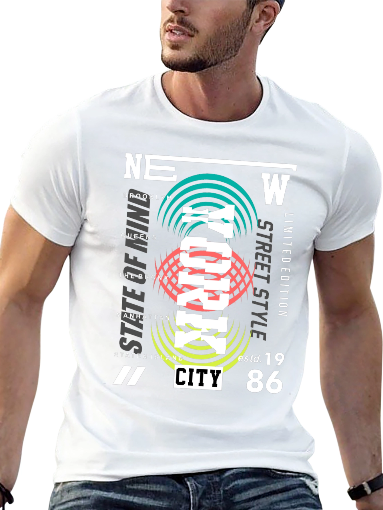 New York City Graphic Tee - Street Style
