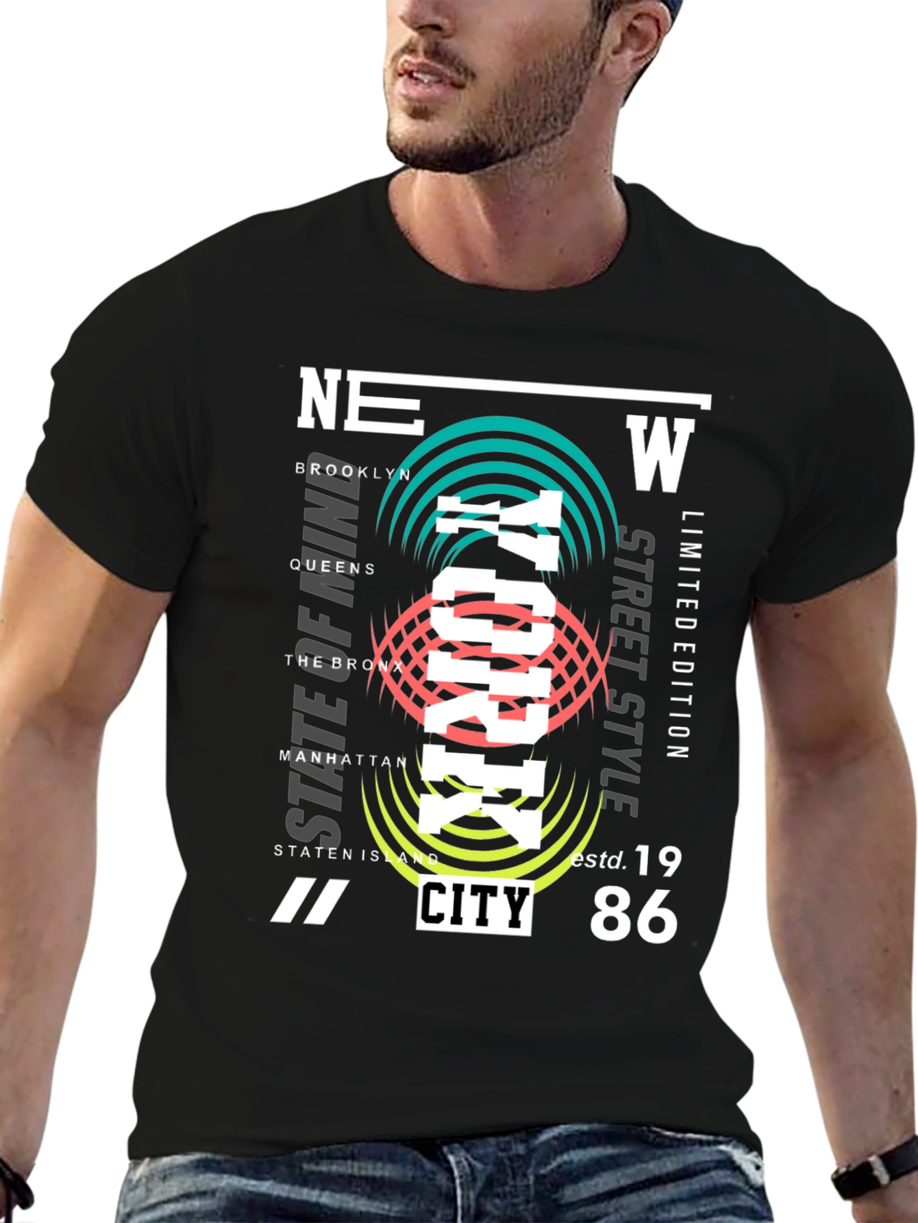 New York City Graphic Tee - Street Style
