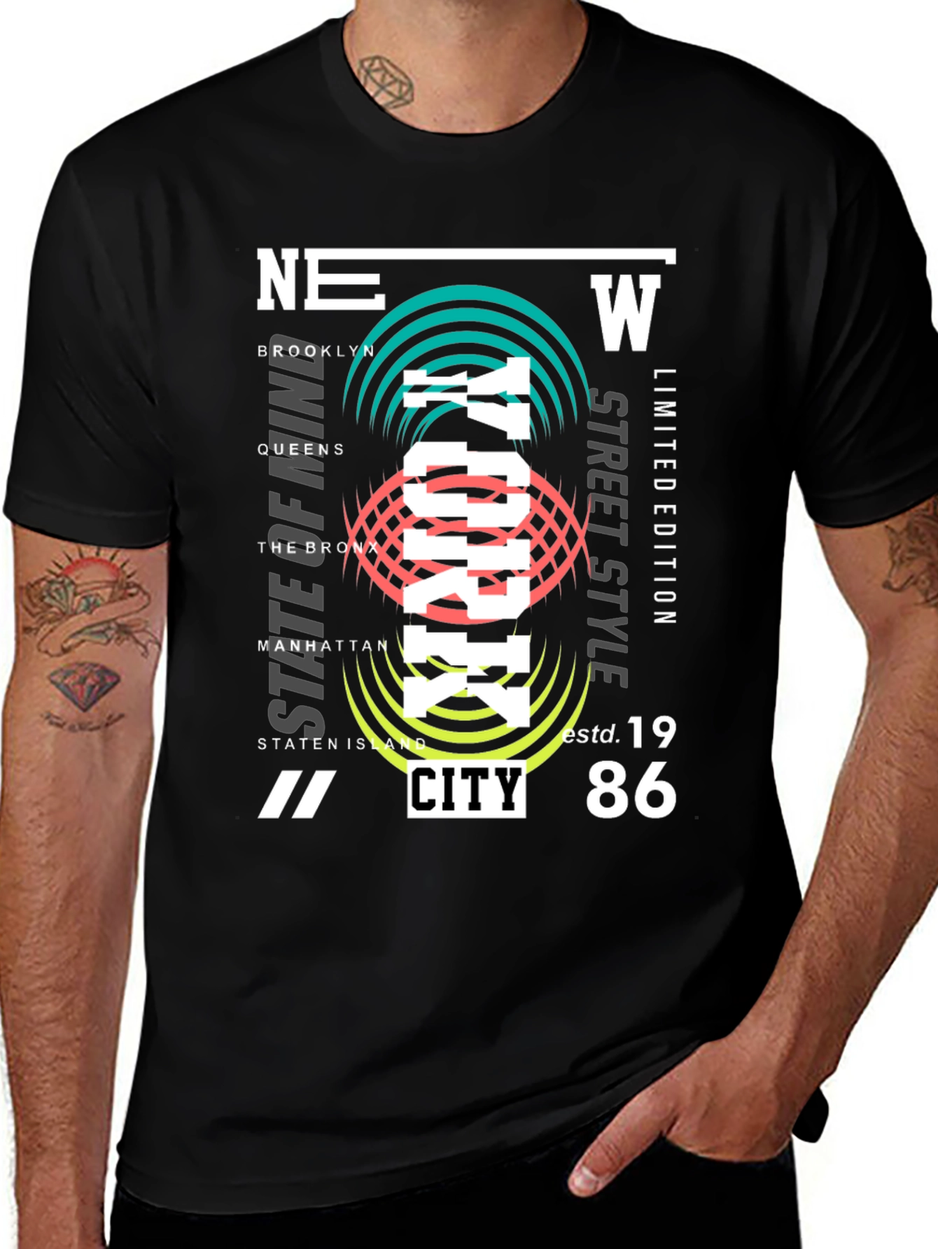 New York City Graphic Tee - Street Style